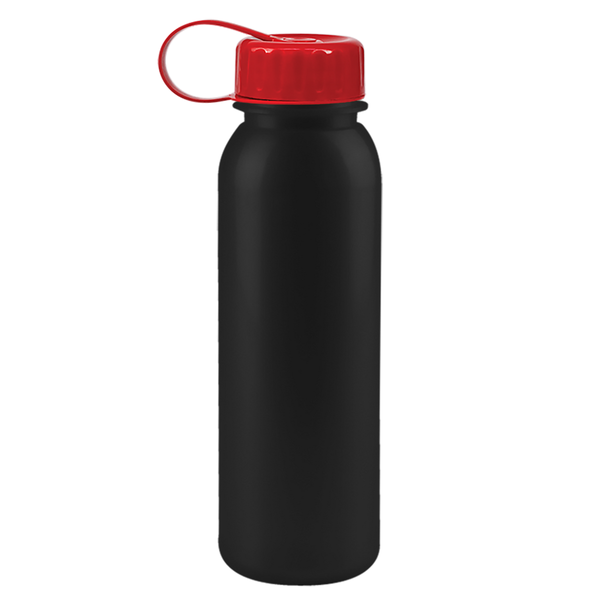Custom logo Terrain Metallike Bottle with Tethered Lid - 24 oz.