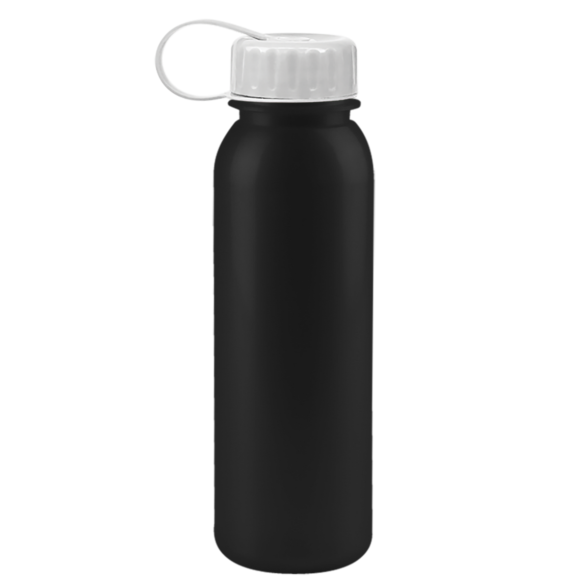 Custom logo Terrain Metallike Bottle with Tethered Lid - 24 oz.
