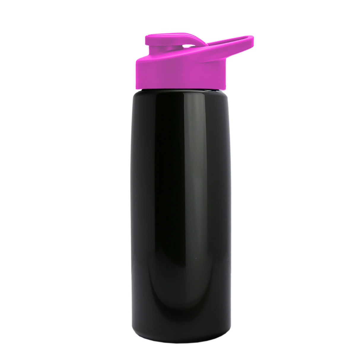 Custom logo Flair Tritan® Metallike Bottle with Drink-Thru Lid - 26 oz.