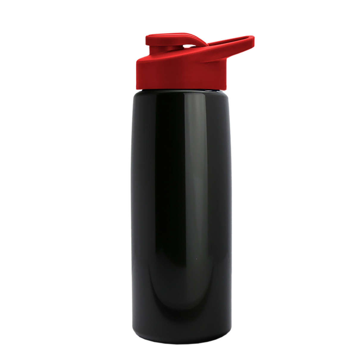 Custom logo Flair Tritan® Metallike Bottle with Drink-Thru Lid - 26 oz.