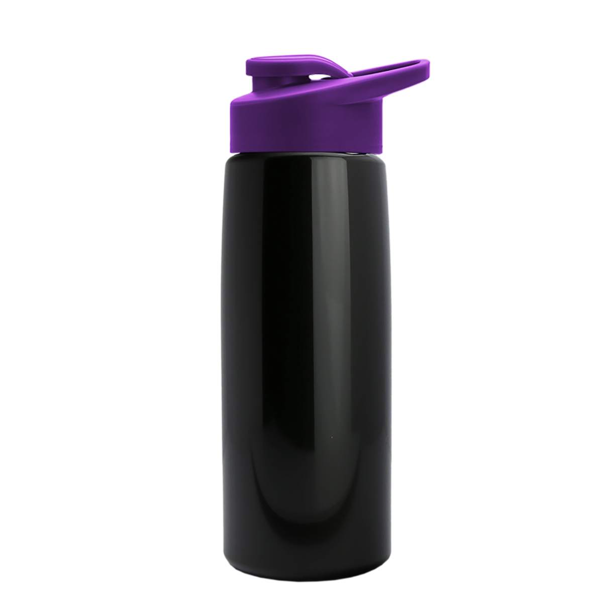 Custom logo Flair Tritan® Metallike Bottle with Drink-Thru Lid - 26 oz.