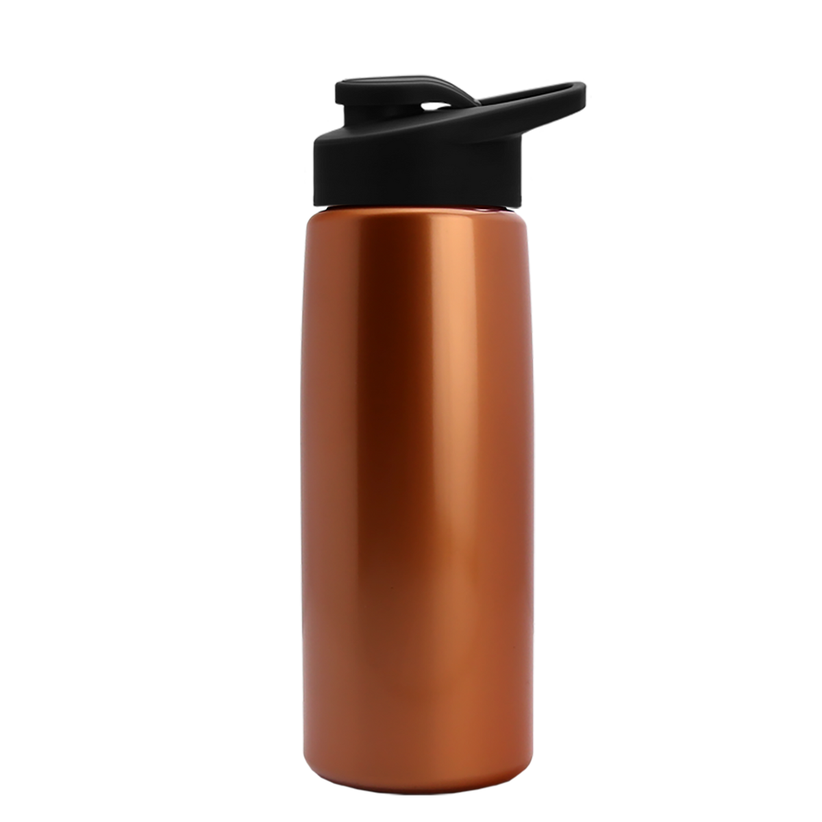 Custom logo Flair Tritan® Metallike Bottle with Drink-Thru Lid - 26 oz.