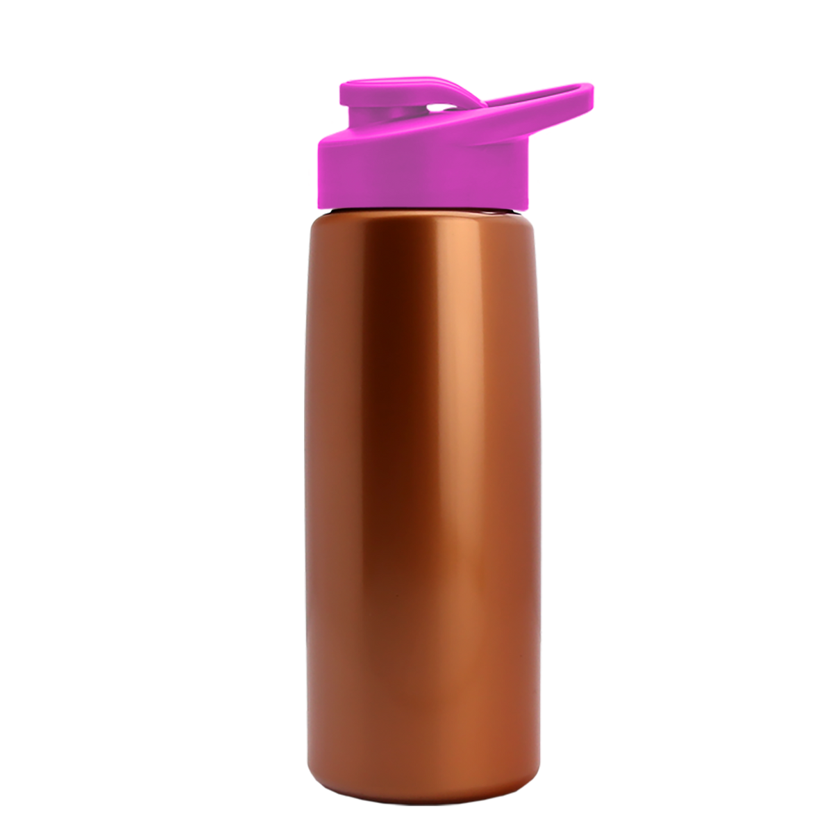 Custom logo Flair Tritan® Metallike Bottle with Drink-Thru Lid - 26 oz.