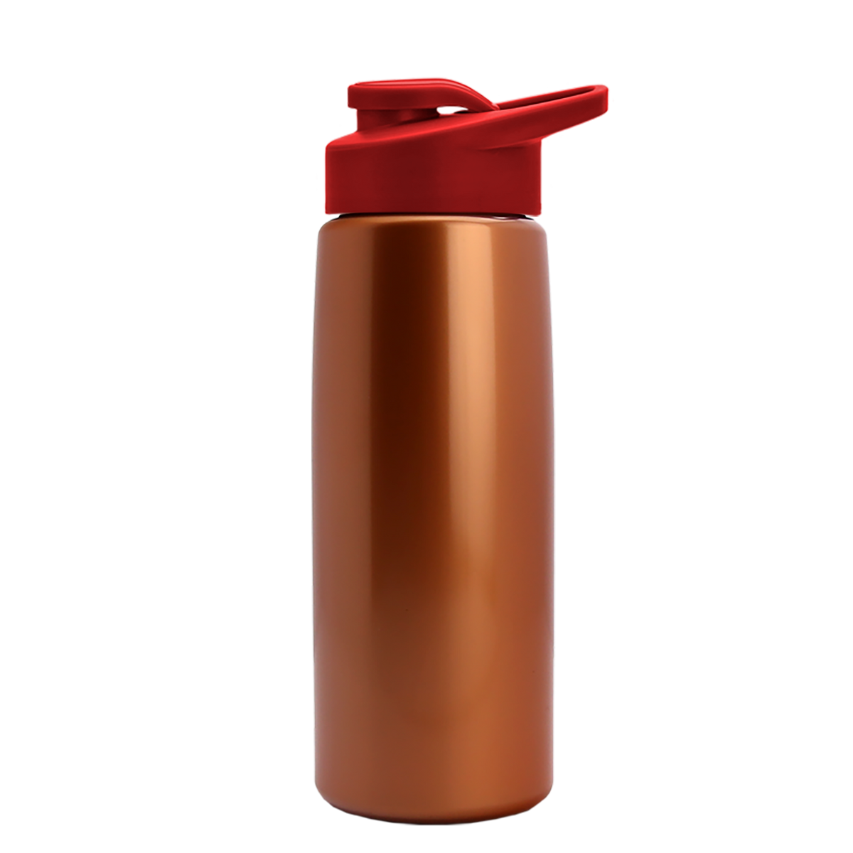 Custom logo Flair Tritan® Metallike Bottle with Drink-Thru Lid - 26 oz.