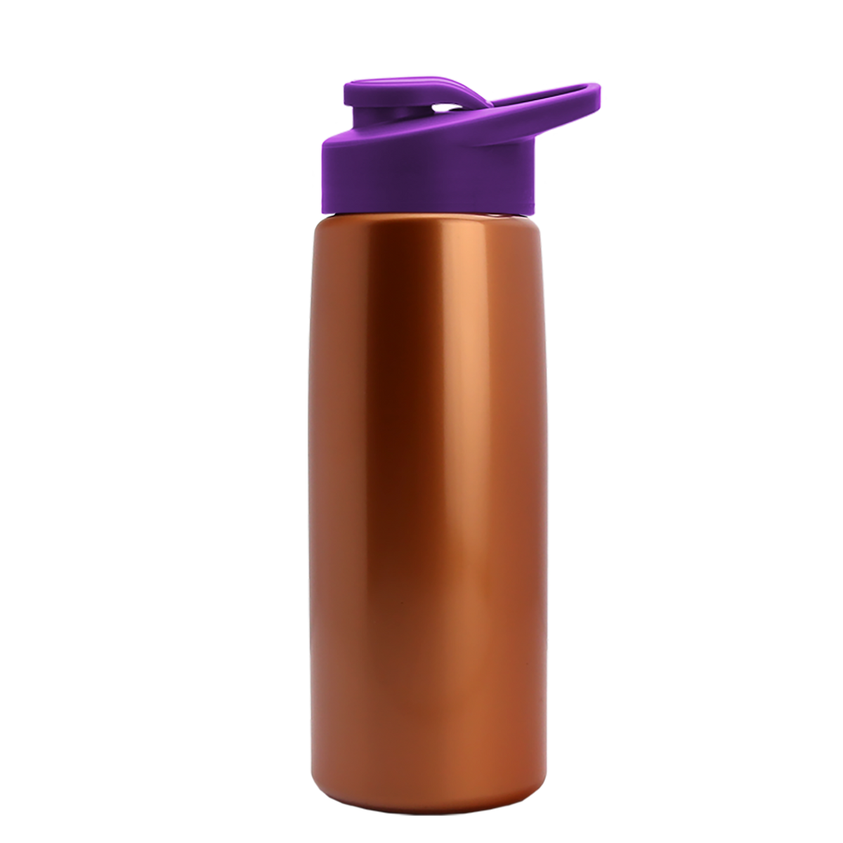 Custom logo Flair Tritan® Metallike Bottle with Drink-Thru Lid - 26 oz.