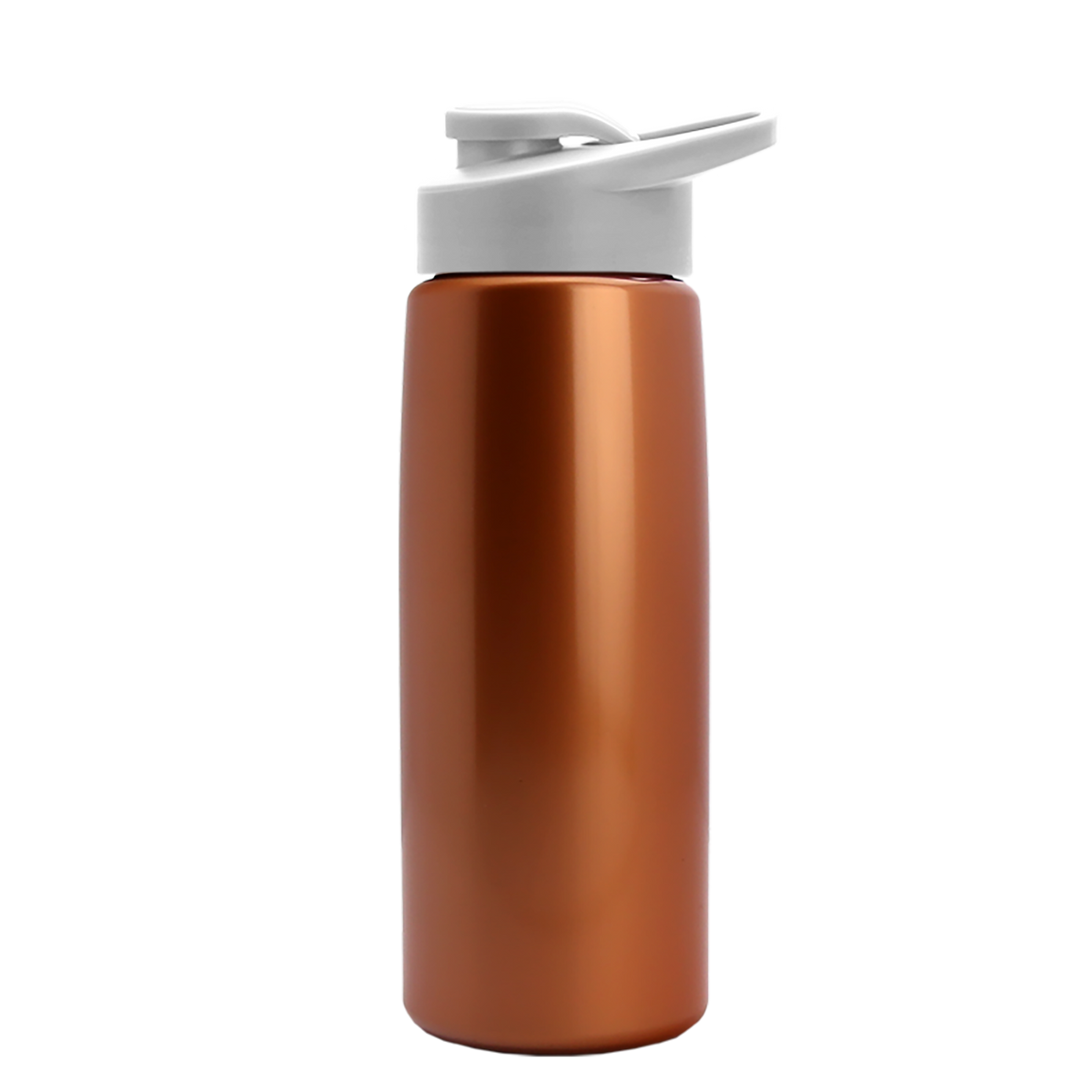 Custom logo Flair Tritan® Metallike Bottle with Drink-Thru Lid - 26 oz.