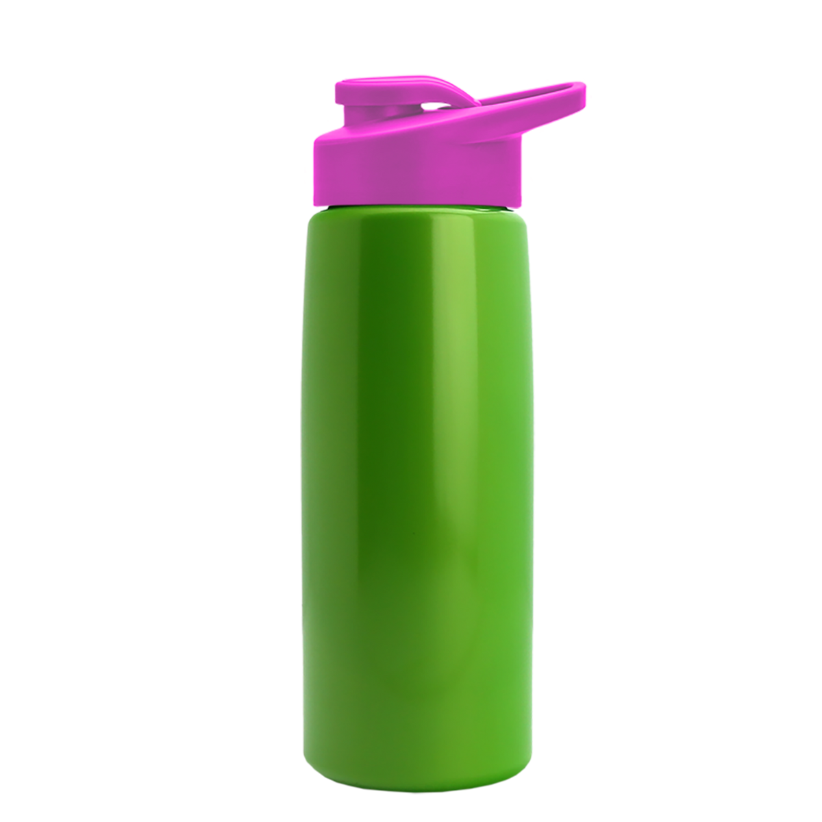 Custom logo Flair Tritan® Metallike Bottle with Drink-Thru Lid - 26 oz.