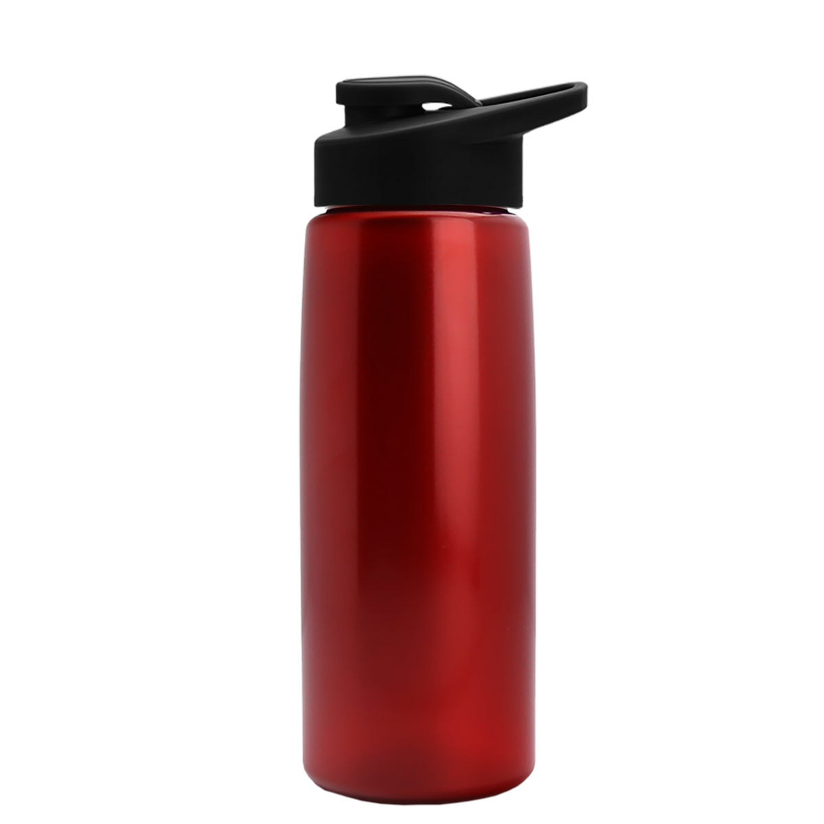 Custom logo Flair Tritan® Metallike Bottle with Drink-Thru Lid - 26 oz.