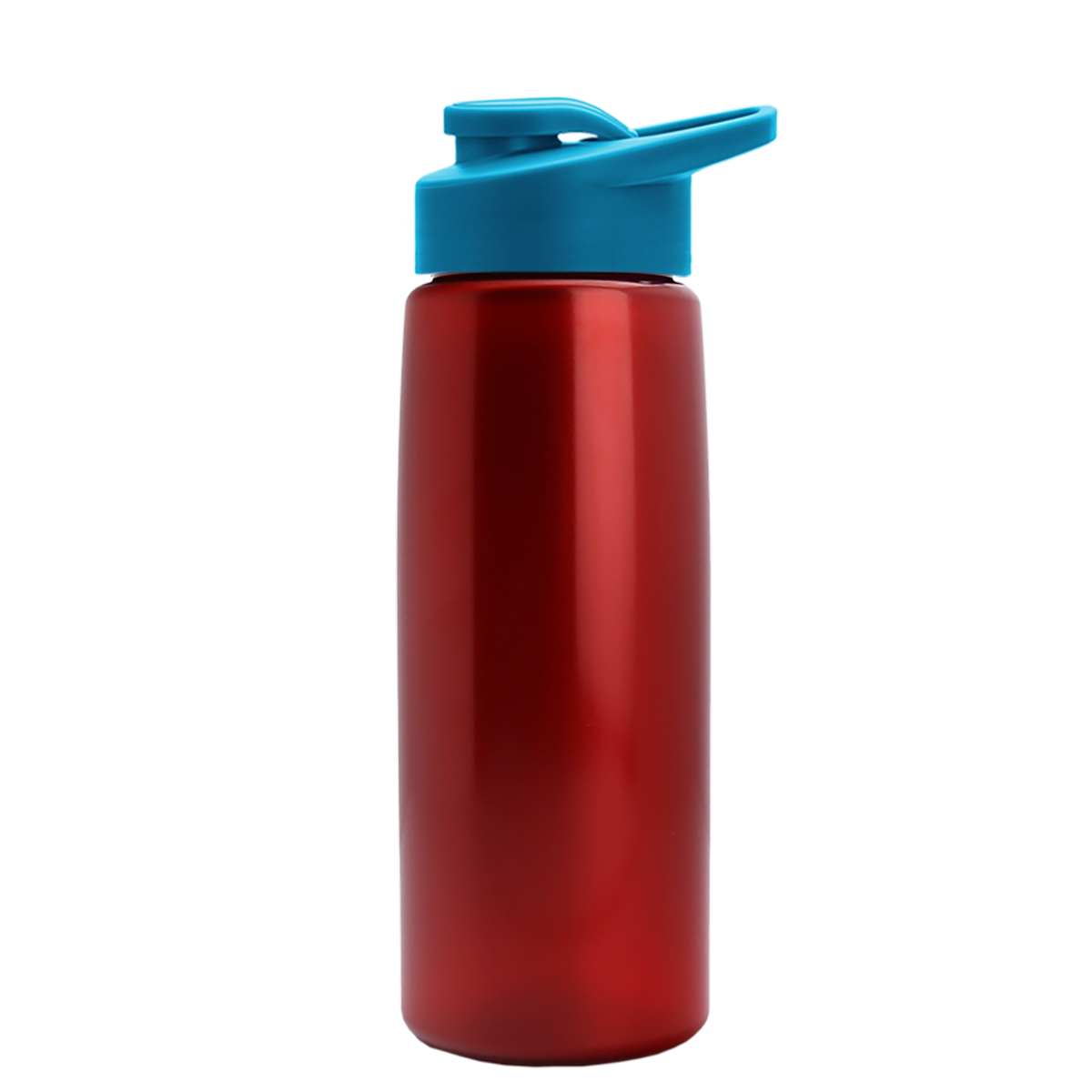 Custom logo Flair Tritan® Metallike Bottle with Drink-Thru Lid - 26 oz.