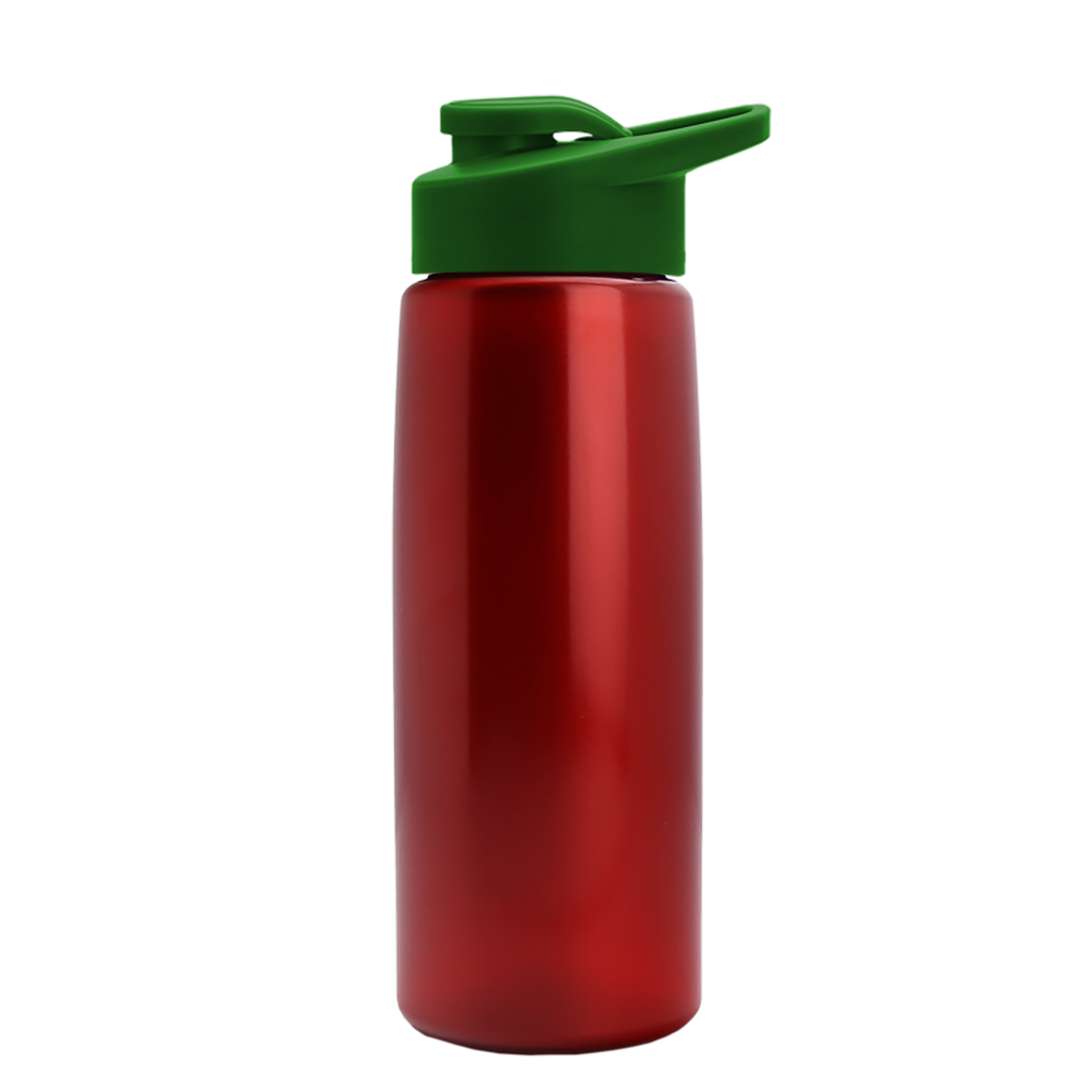 Custom logo Flair Tritan® Metallike Bottle with Drink-Thru Lid - 26 oz.