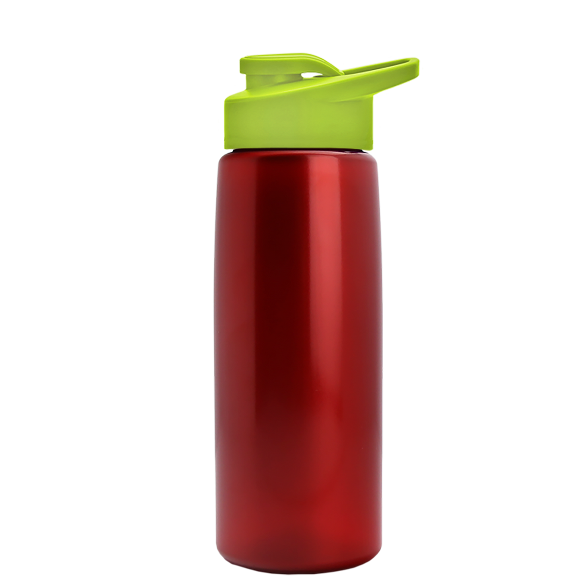 Custom logo Flair Tritan® Metallike Bottle with Drink-Thru Lid - 26 oz.
