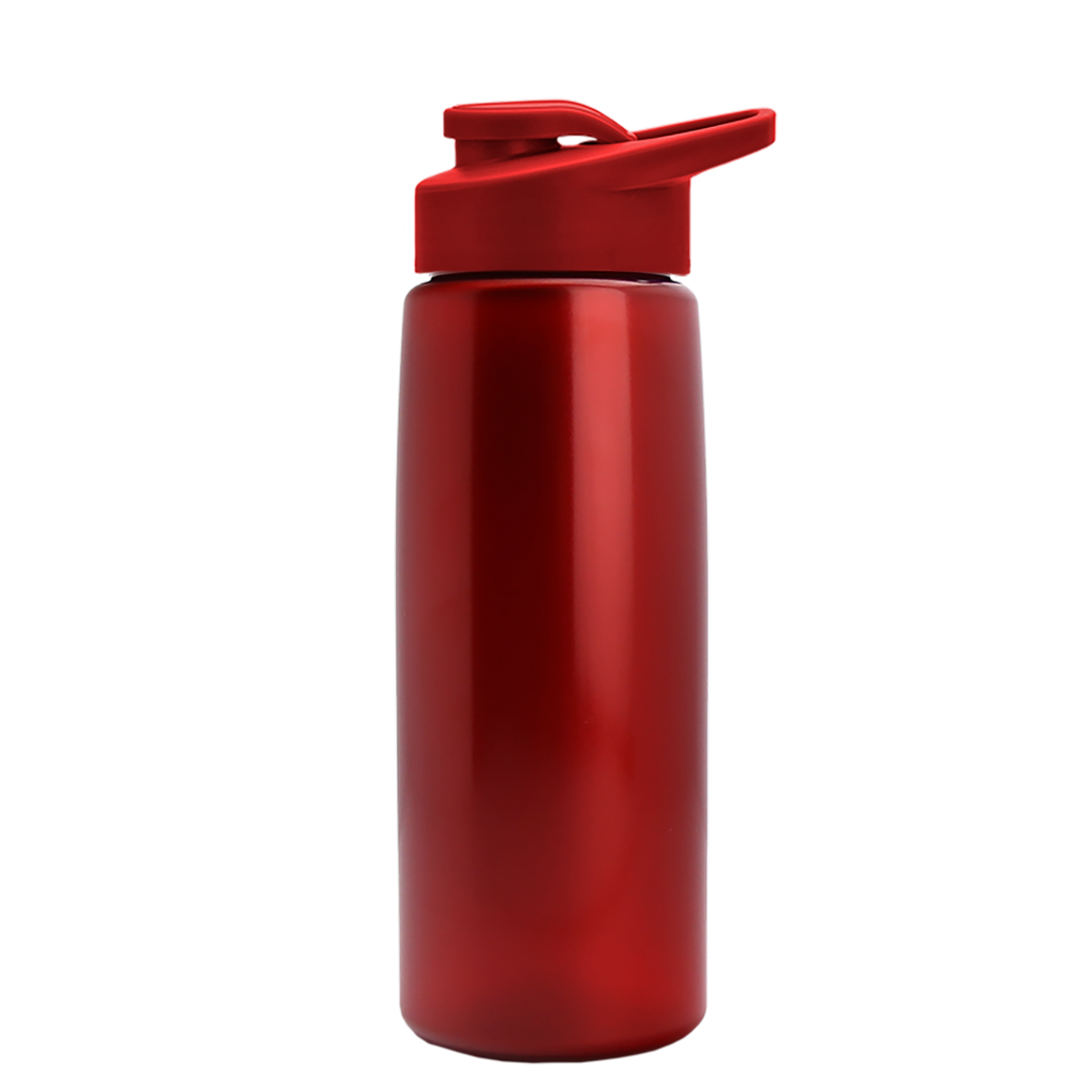 Custom logo Flair Tritan® Metallike Bottle with Drink-Thru Lid - 26 oz.