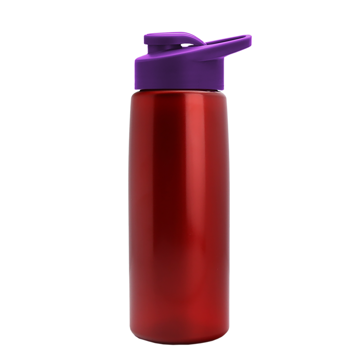 Custom logo Flair Tritan® Metallike Bottle with Drink-Thru Lid - 26 oz.