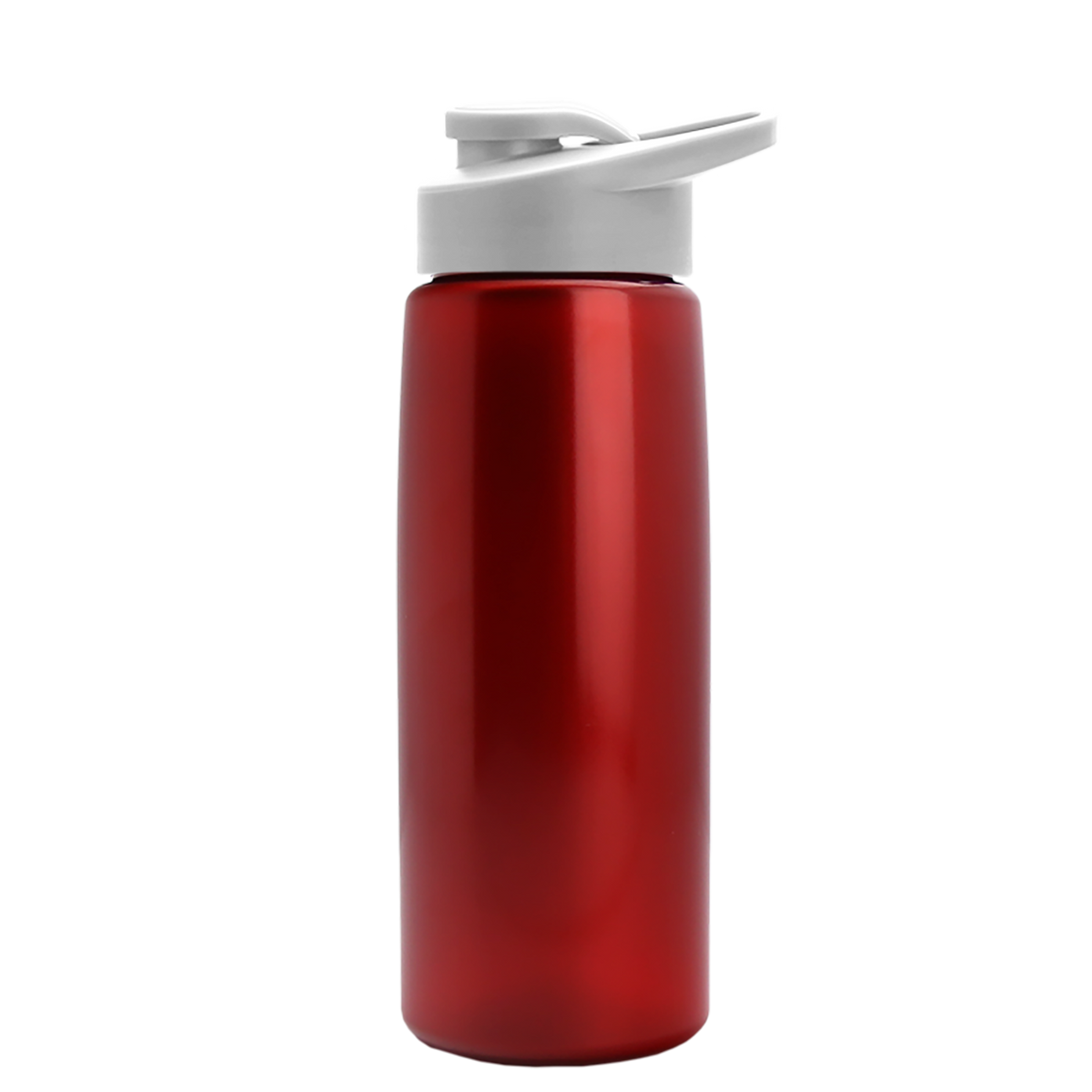 Custom logo Flair Tritan® Metallike Bottle with Drink-Thru Lid - 26 oz.
