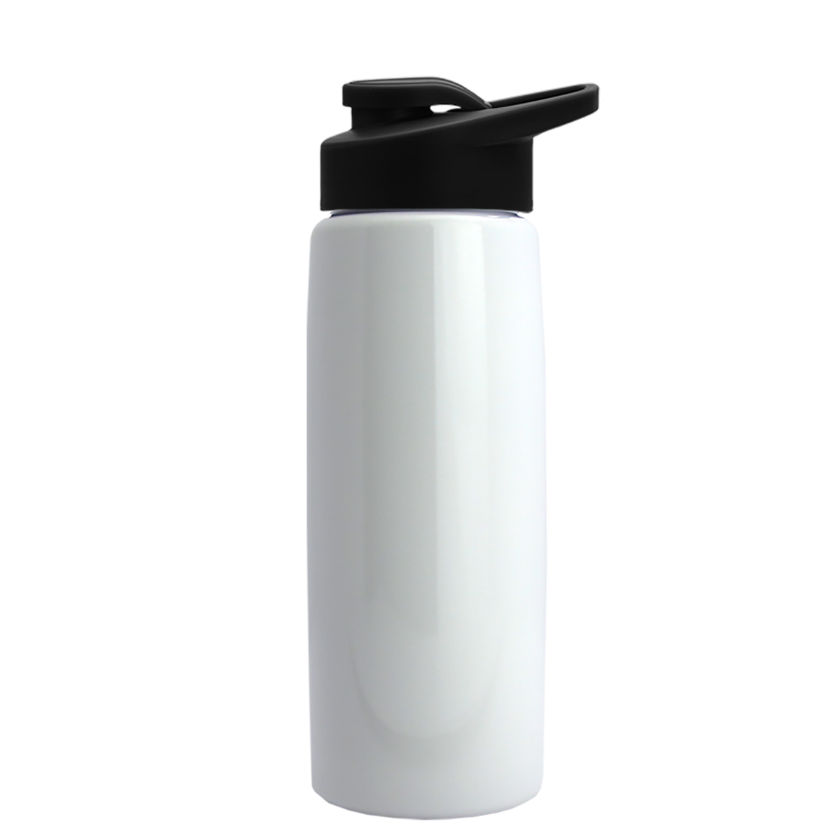 Custom logo Flair Tritan® Metallike Bottle with Drink-Thru Lid - 26 oz.
