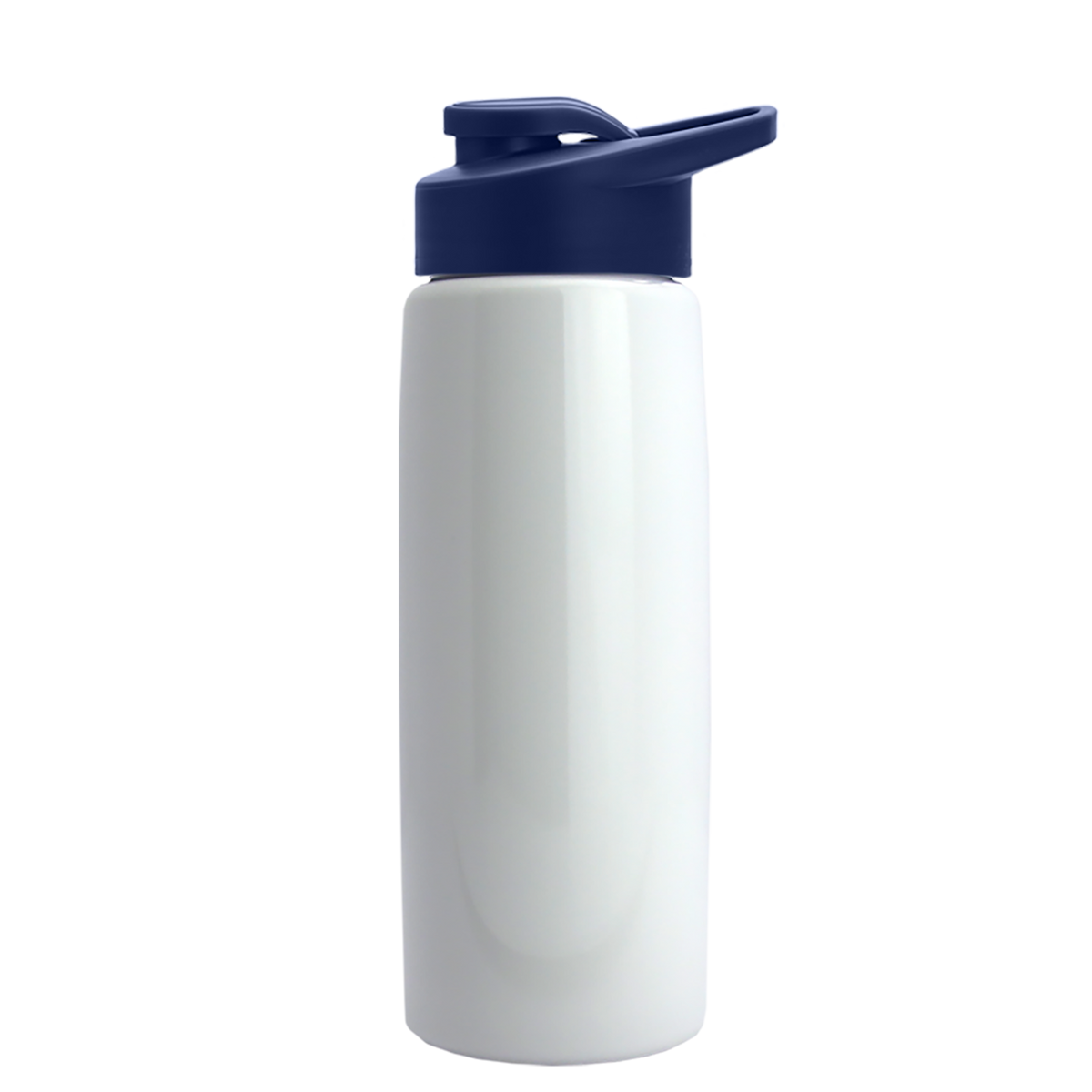 Custom logo Flair Tritan® Metallike Bottle with Drink-Thru Lid - 26 oz.