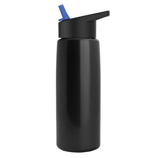 Flair Tritan® Metallike Bottle with Flip-Straw Lid - 26 oz.