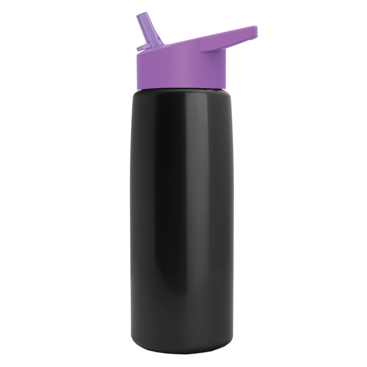 Custom logo Flair Tritan® Metallike Bottle with Flip-Straw Lid - 26 oz.