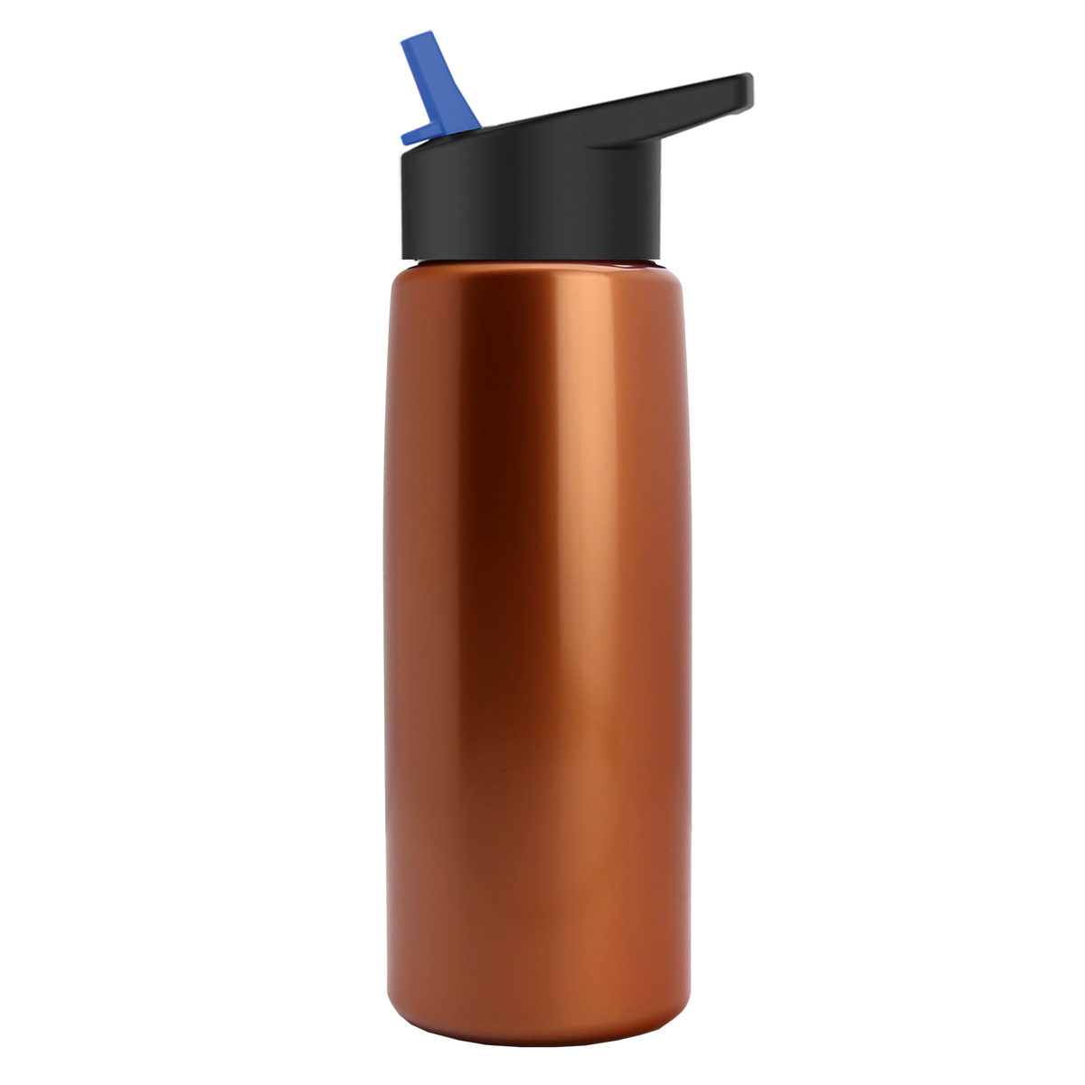 Custom logo Flair Tritan® Metallike Bottle with Flip-Straw Lid - 26 oz.