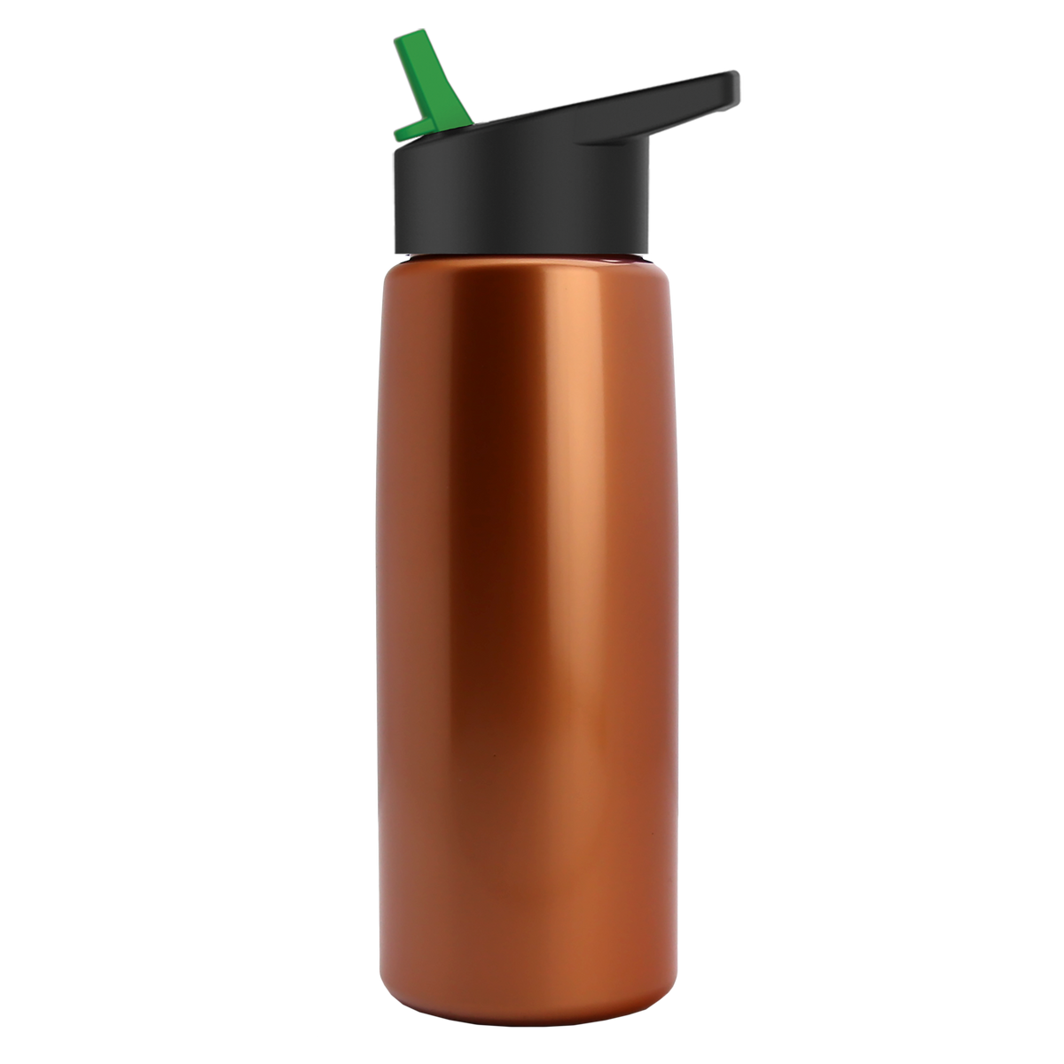 Custom logo Flair Tritan® Metallike Bottle with Flip-Straw Lid - 26 oz.