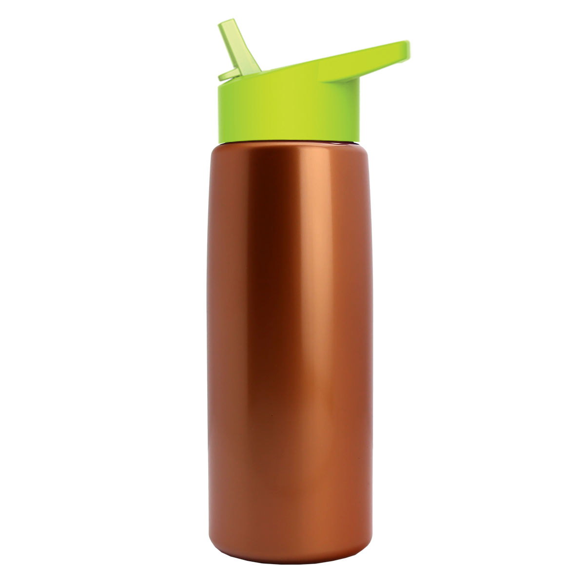 Custom logo Flair Tritan® Metallike Bottle with Flip-Straw Lid - 26 oz.