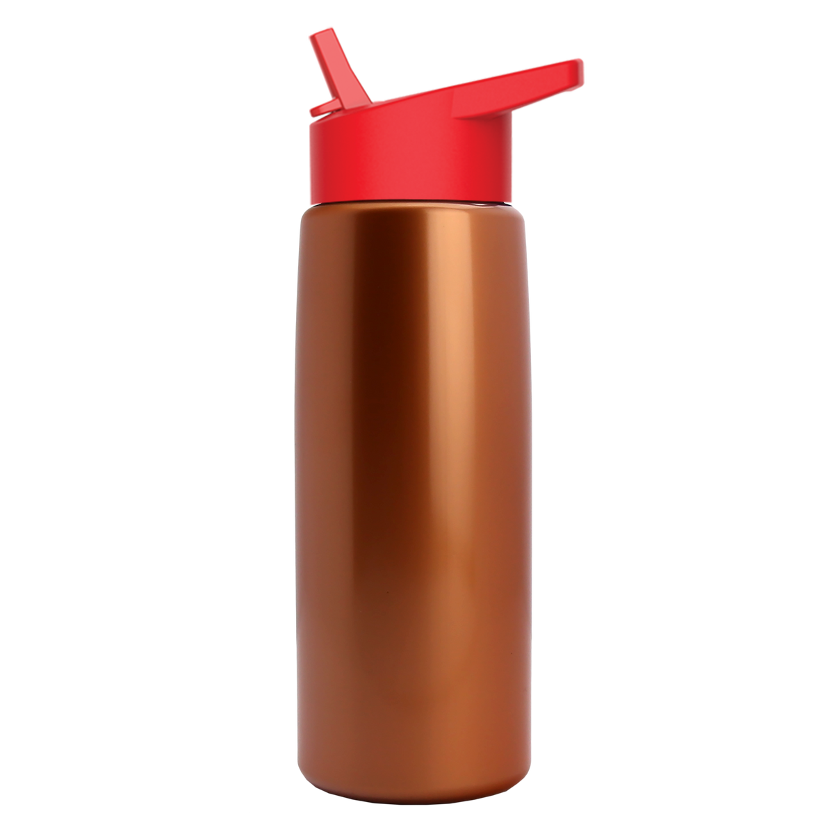 Custom logo Flair Tritan® Metallike Bottle with Flip-Straw Lid - 26 oz.