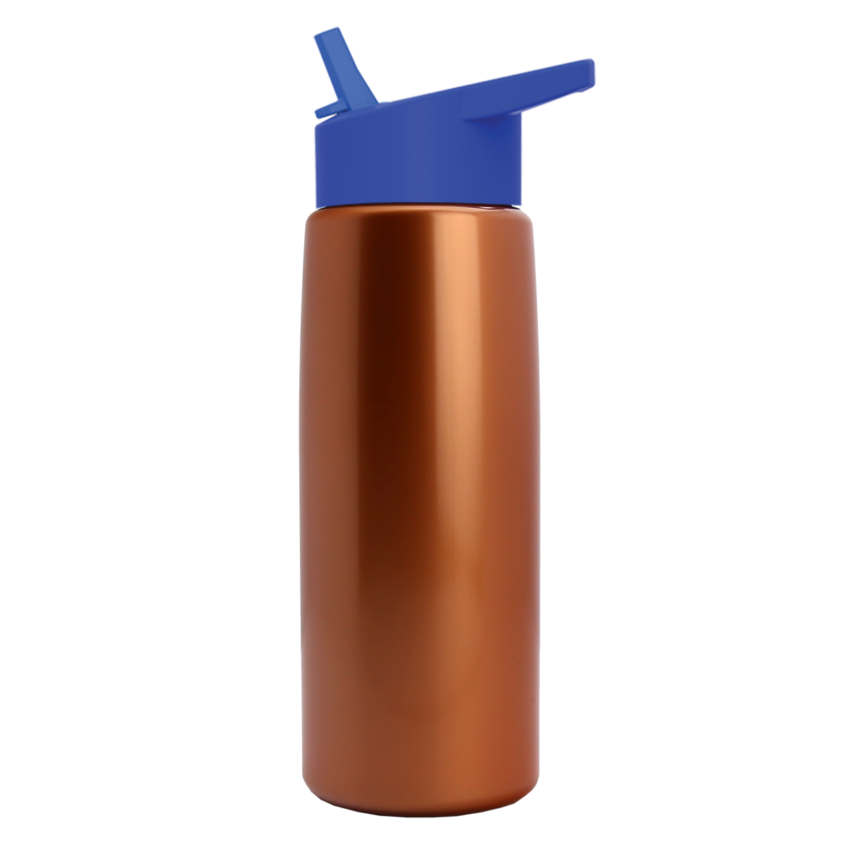 Custom logo Flair Tritan® Metallike Bottle with Flip-Straw Lid - 26 oz.