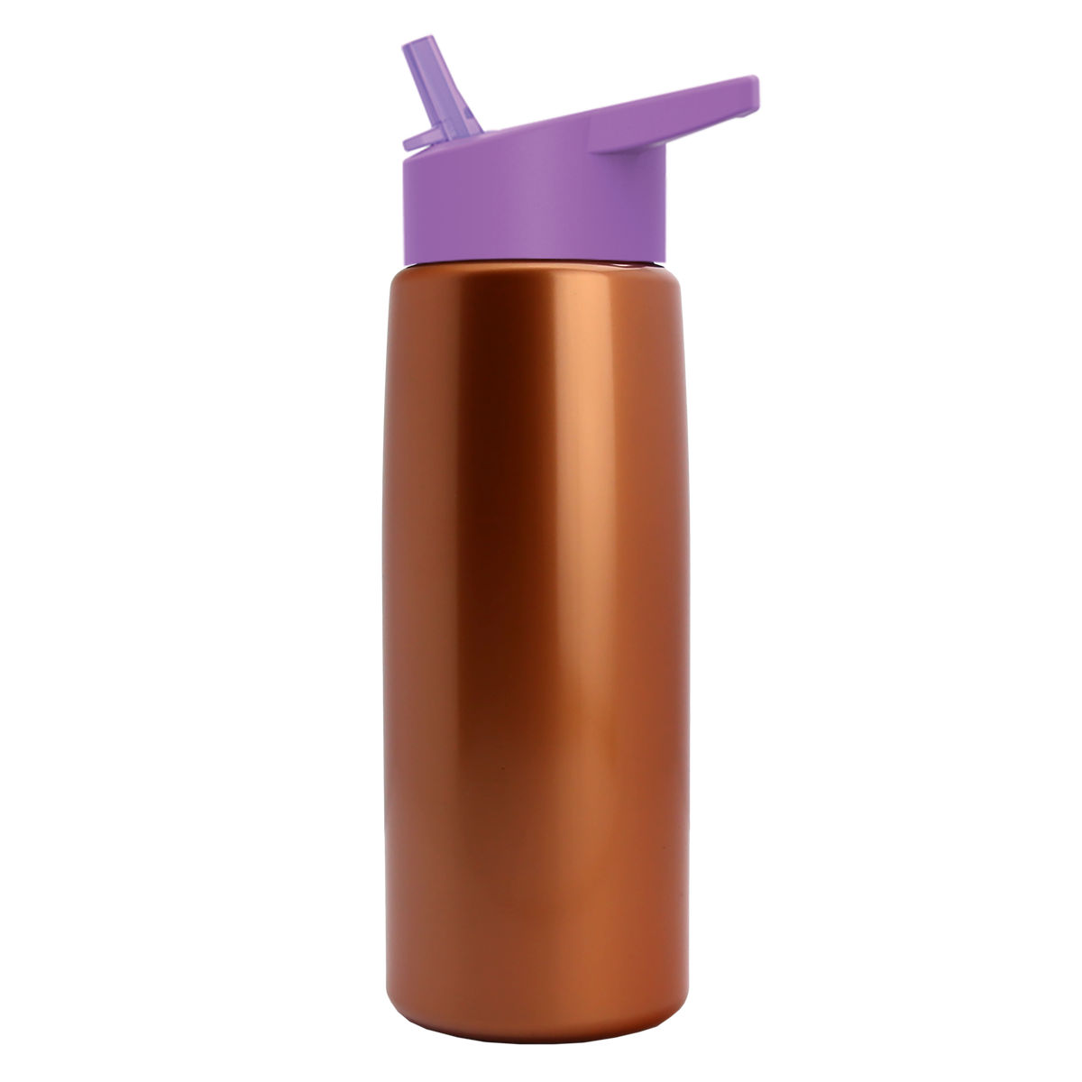 Custom logo Flair Tritan® Metallike Bottle with Flip-Straw Lid - 26 oz.