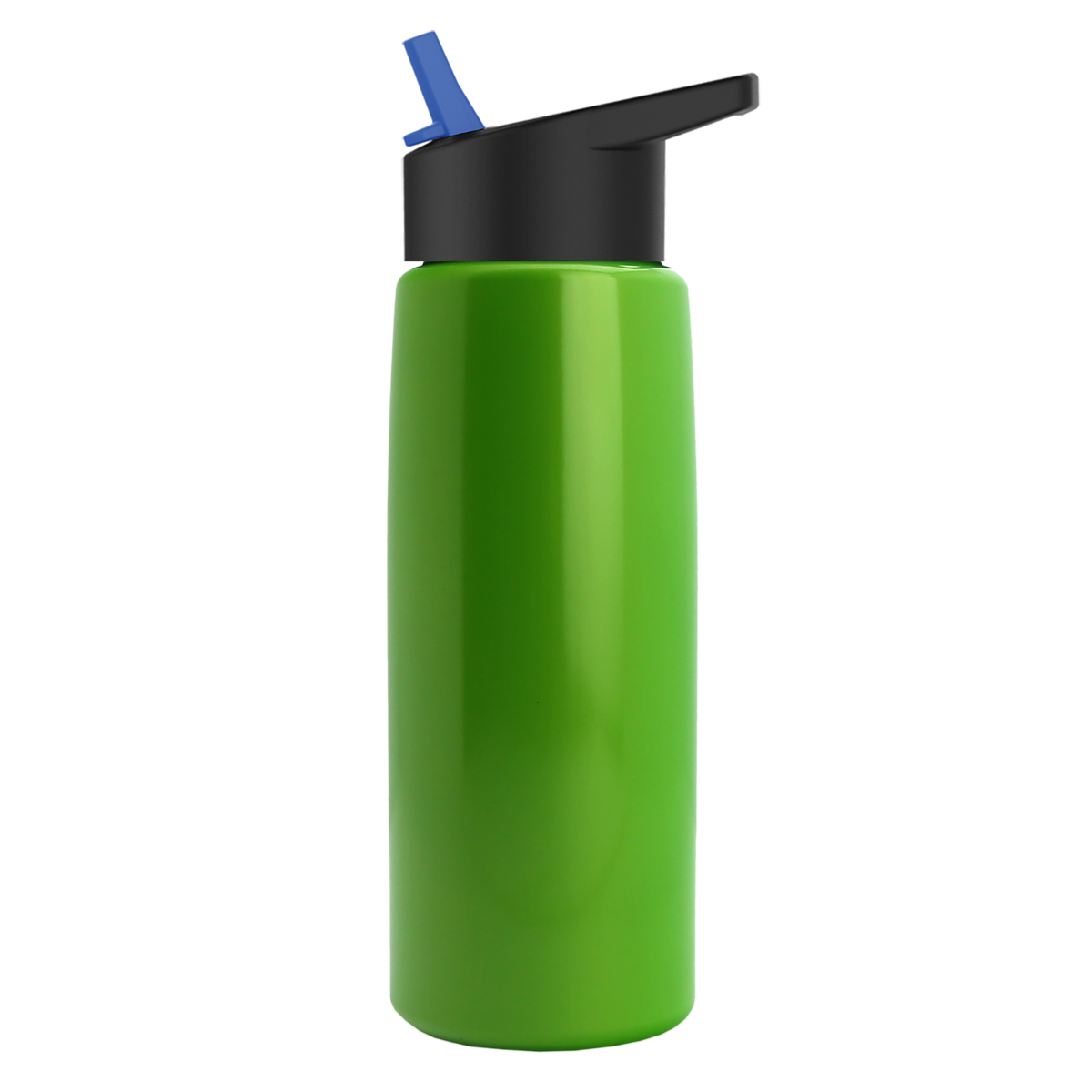 Custom logo Flair Tritan® Metallike Bottle with Flip-Straw Lid - 26 oz.