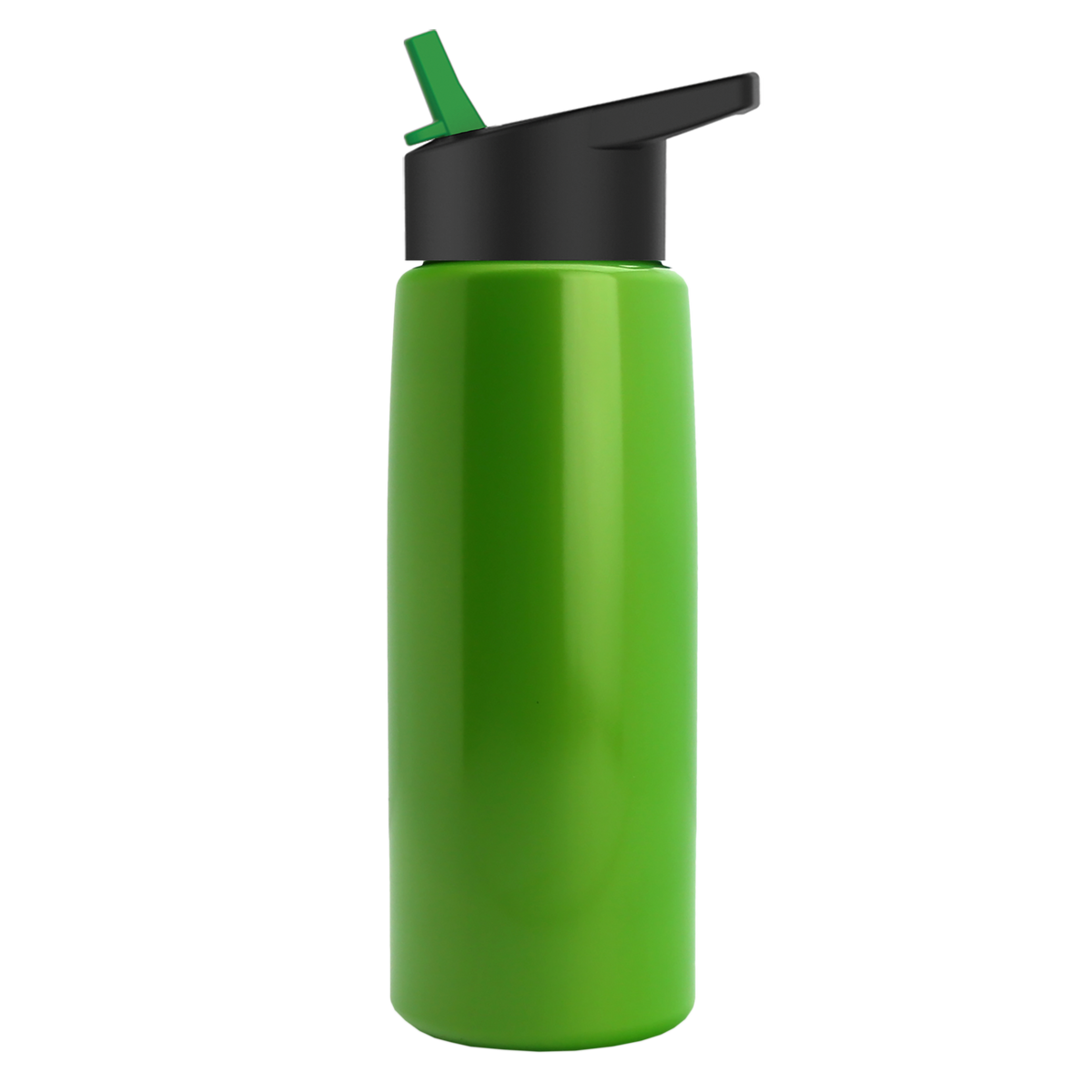 Custom logo Flair Tritan® Metallike Bottle with Flip-Straw Lid - 26 oz.