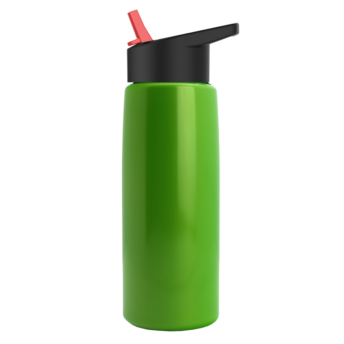 Custom logo Flair Tritan® Metallike Bottle with Flip-Straw Lid - 26 oz.
