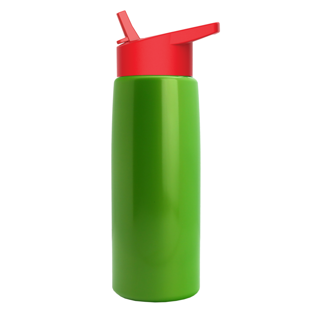 Custom logo Flair Tritan® Metallike Bottle with Flip-Straw Lid - 26 oz.