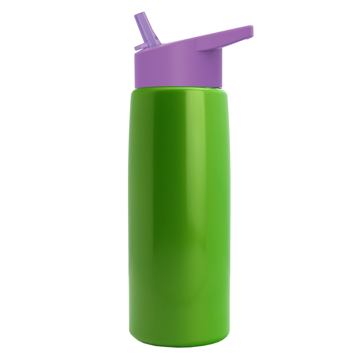 Custom logo Flair Tritan® Metallike Bottle with Flip-Straw Lid - 26 oz.
