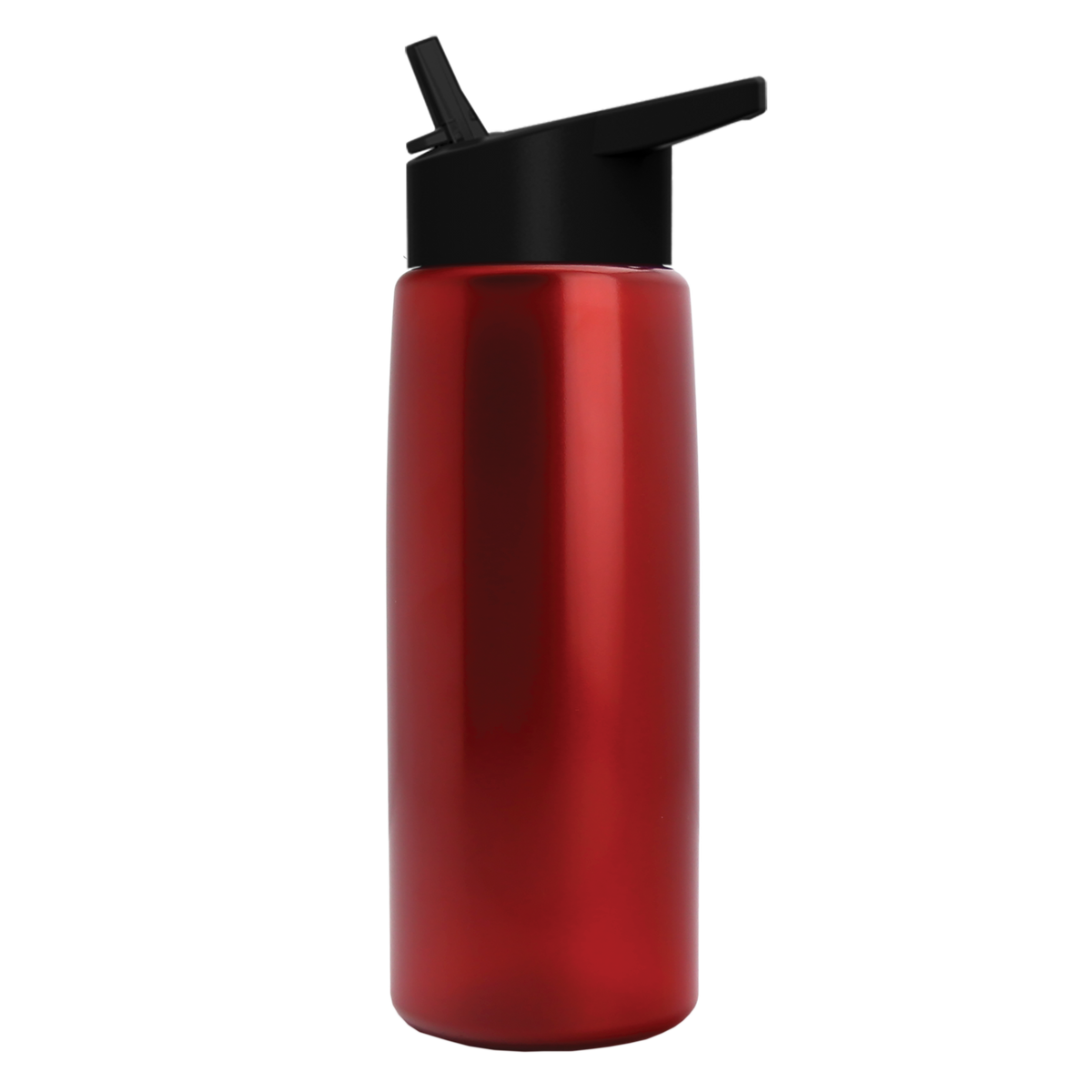 Custom logo Flair Tritan® Metallike Bottle with Flip-Straw Lid - 26 oz.
