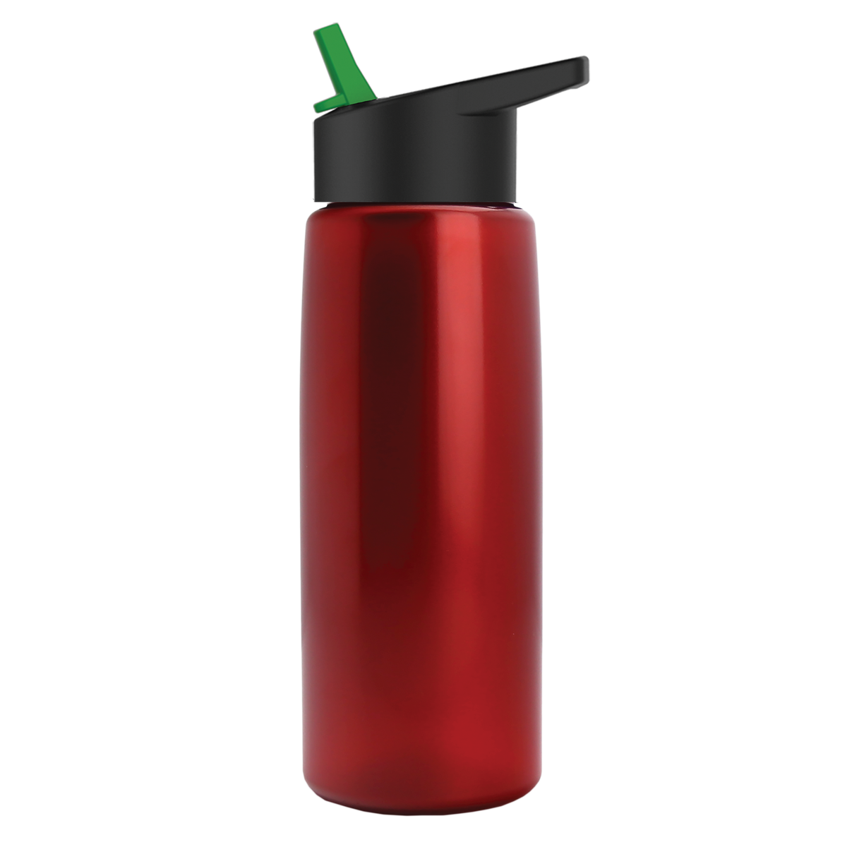 Custom logo Flair Tritan® Metallike Bottle with Flip-Straw Lid - 26 oz.