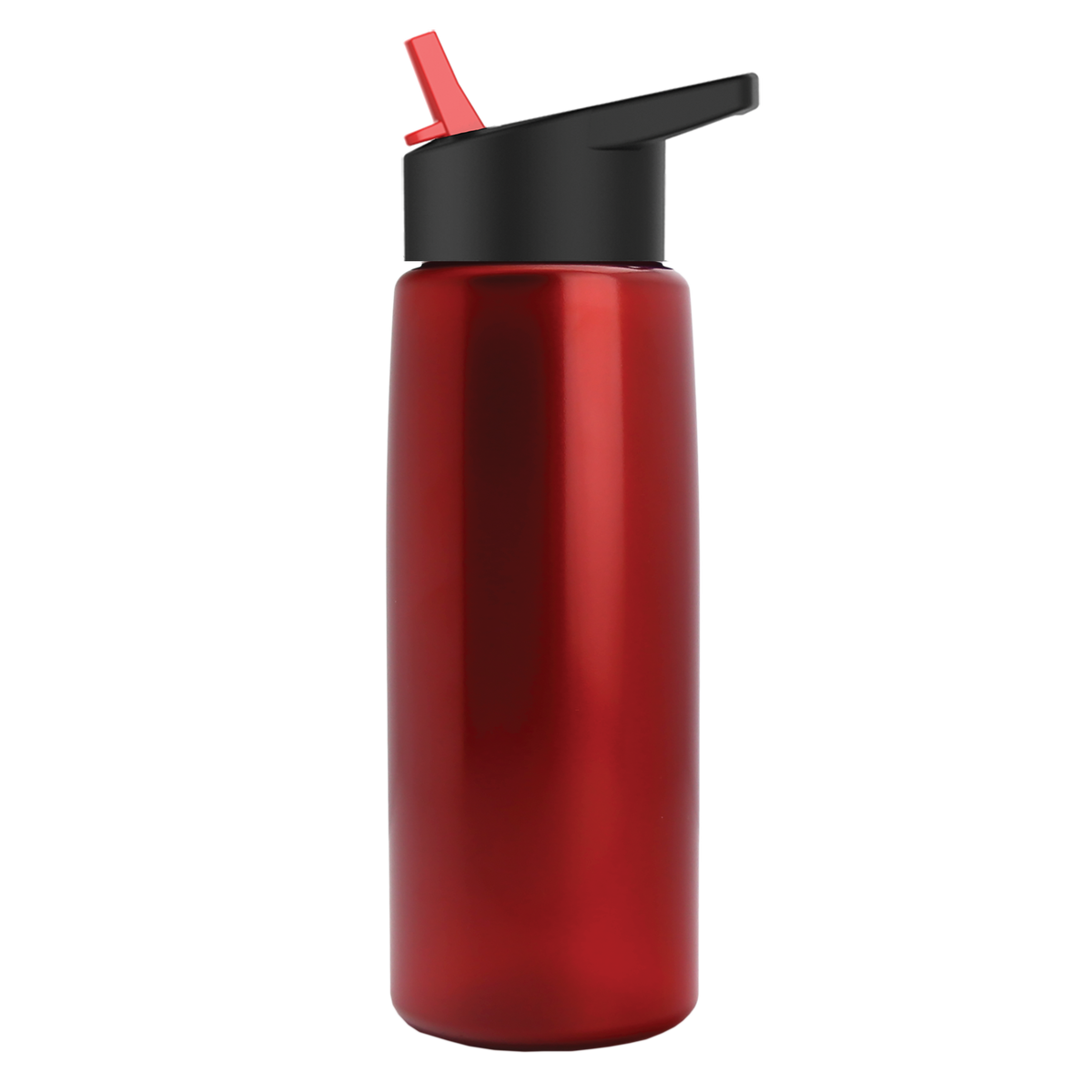 Custom logo Flair Tritan® Metallike Bottle with Flip-Straw Lid - 26 oz.