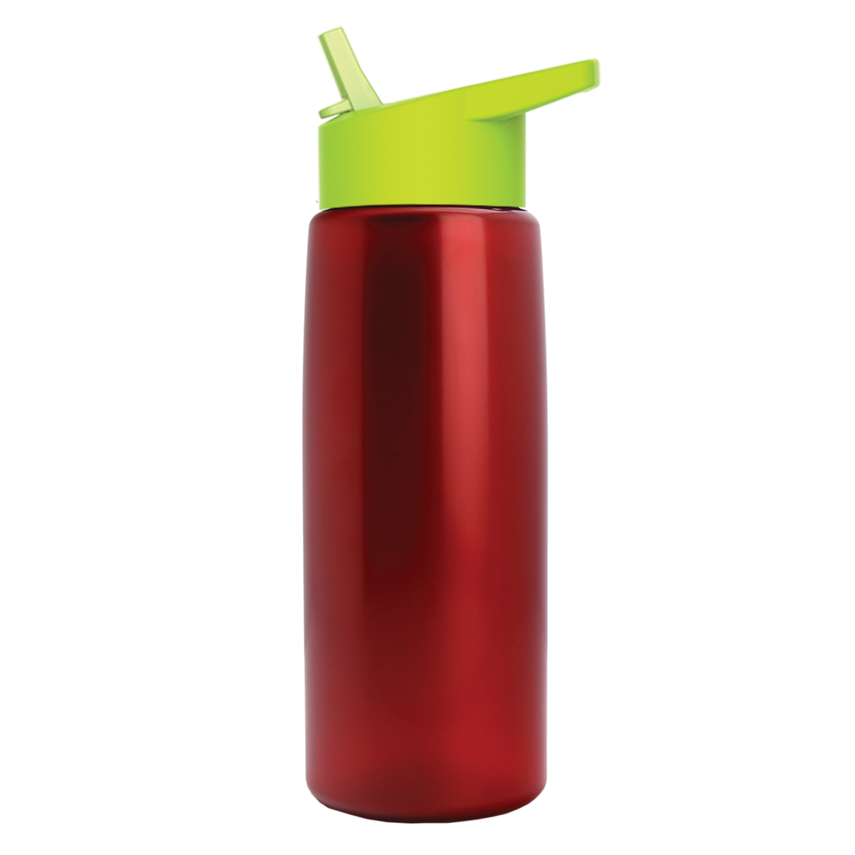Custom logo Flair Tritan® Metallike Bottle with Flip-Straw Lid - 26 oz.