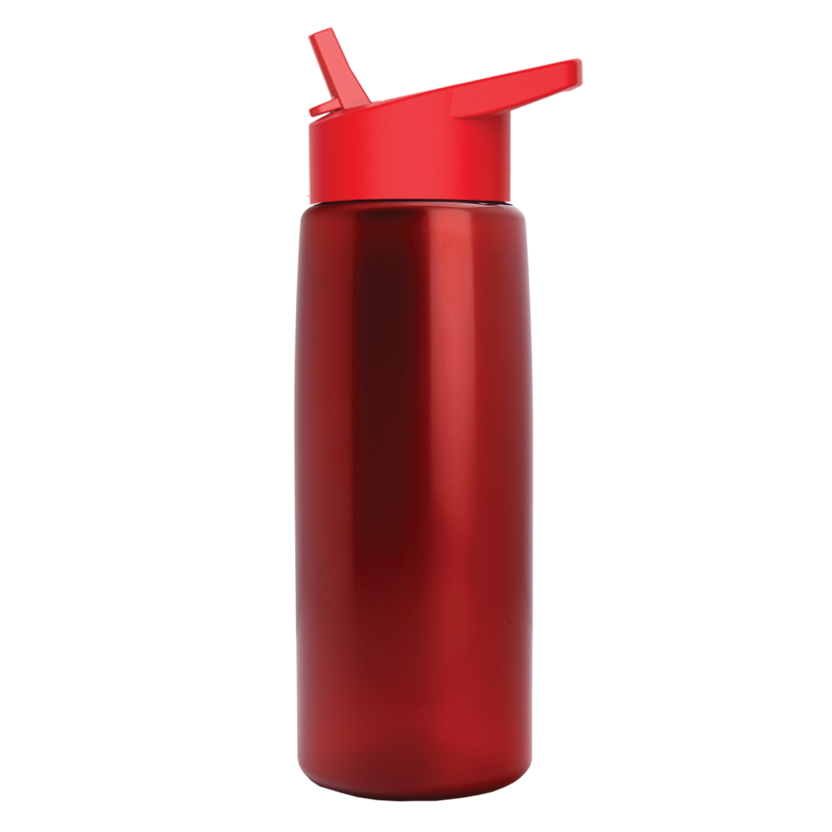 Custom logo Flair Tritan® Metallike Bottle with Flip-Straw Lid - 26 oz.