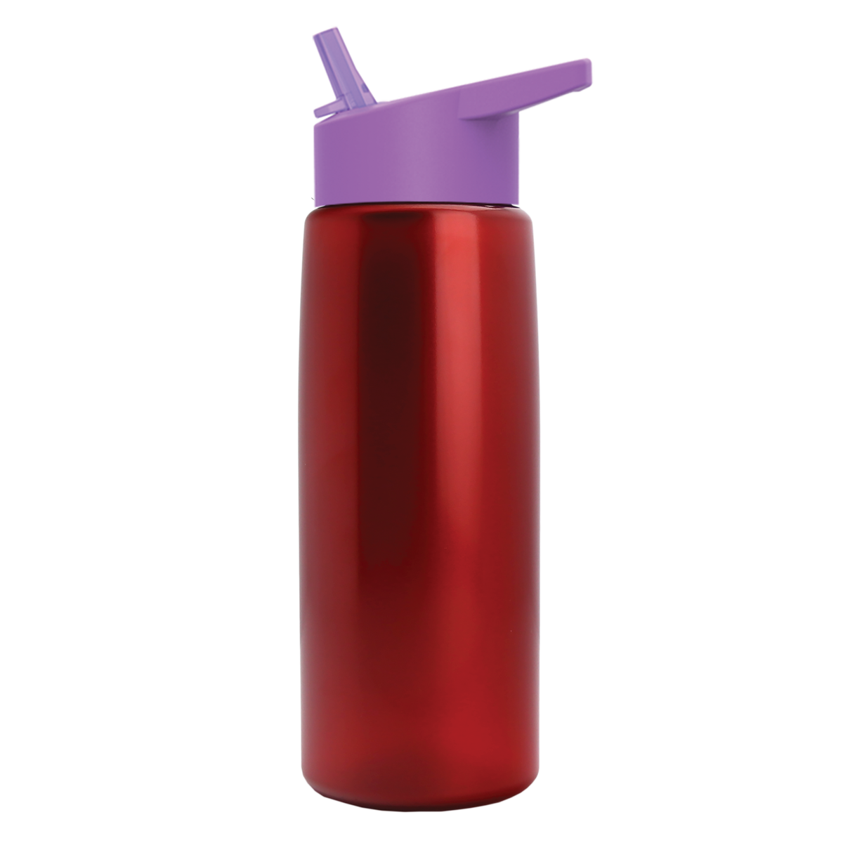 Custom logo Flair Tritan® Metallike Bottle with Flip-Straw Lid - 26 oz.