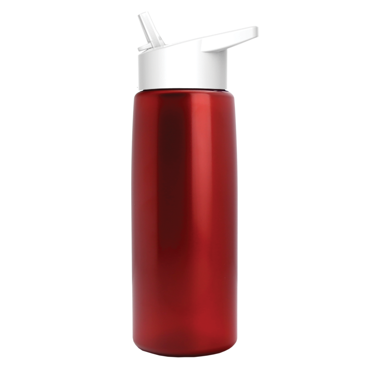 Custom logo Flair Tritan® Metallike Bottle with Flip-Straw Lid - 26 oz.