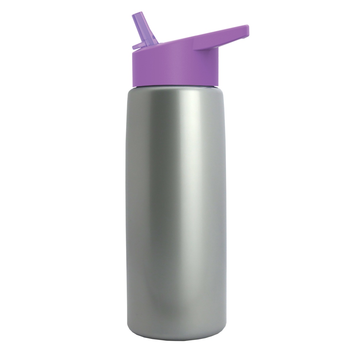 Custom logo Flair Tritan® Metallike Bottle with Flip-Straw Lid - 26 oz.