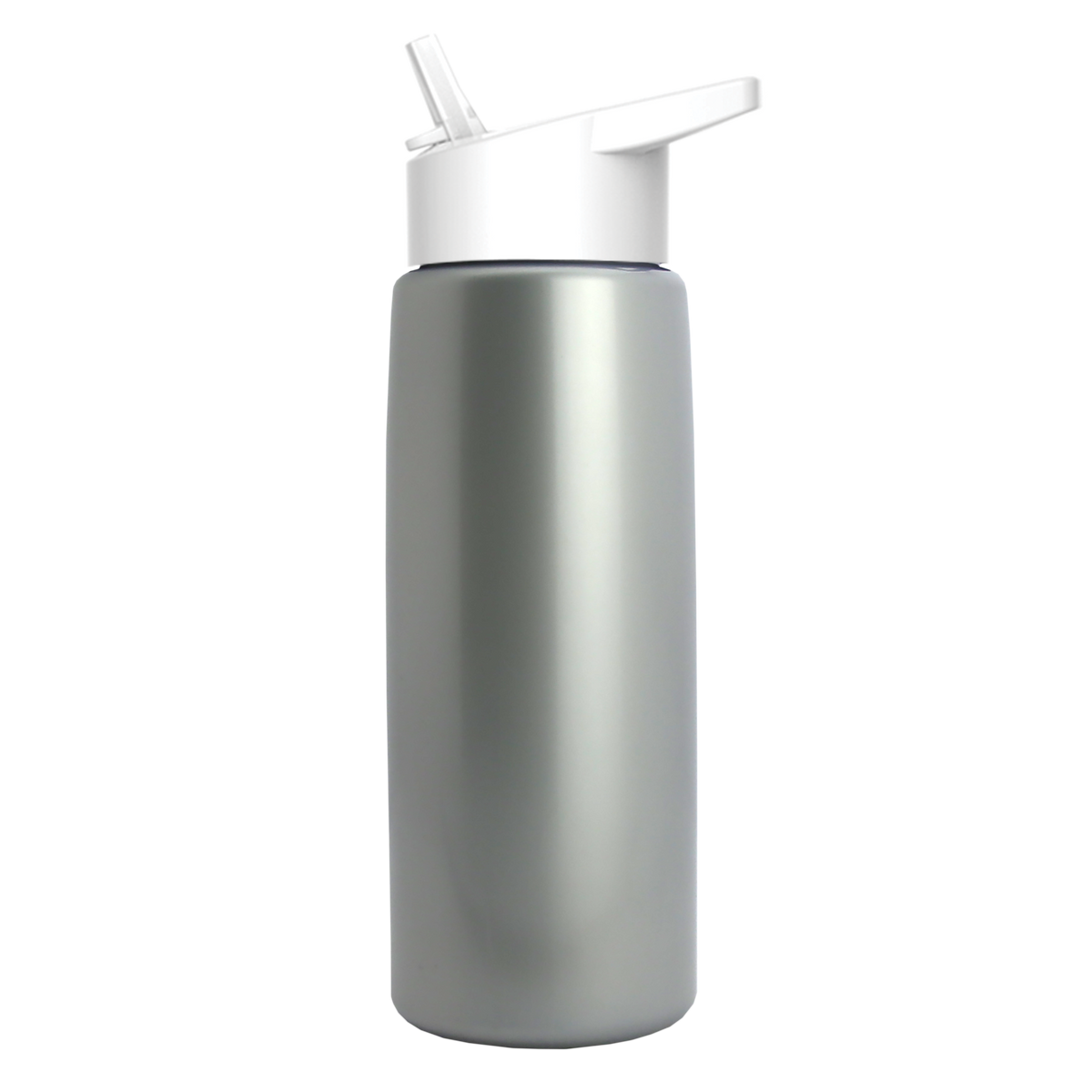Custom logo Flair Tritan® Metallike Bottle with Flip-Straw Lid - 26 oz.