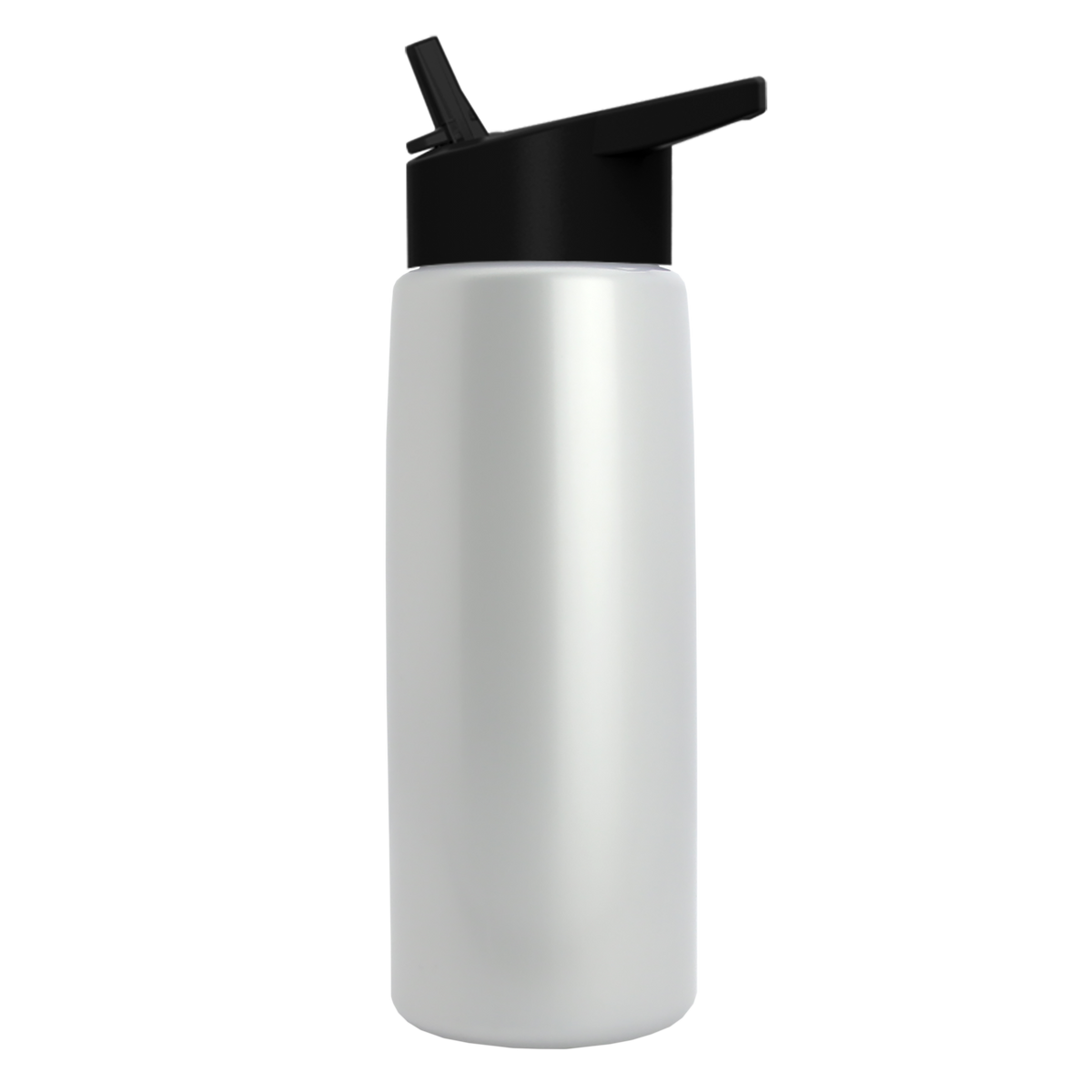 Custom logo Flair Tritan® Metallike Bottle with Flip-Straw Lid - 26 oz.