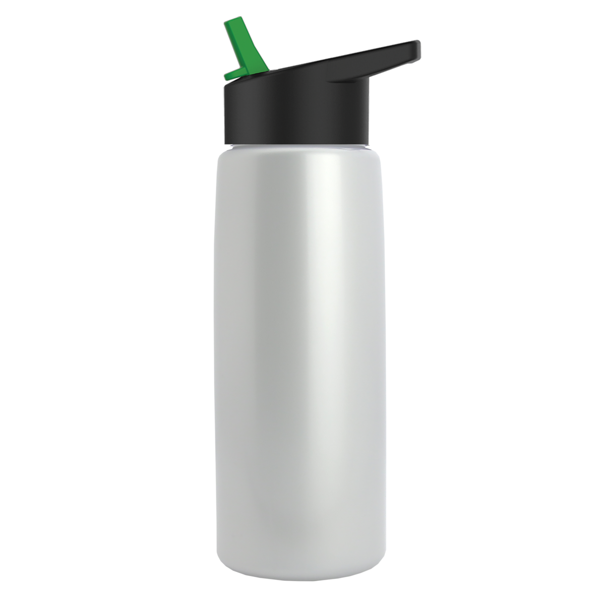 Custom logo Flair Tritan® Metallike Bottle with Flip-Straw Lid - 26 oz.