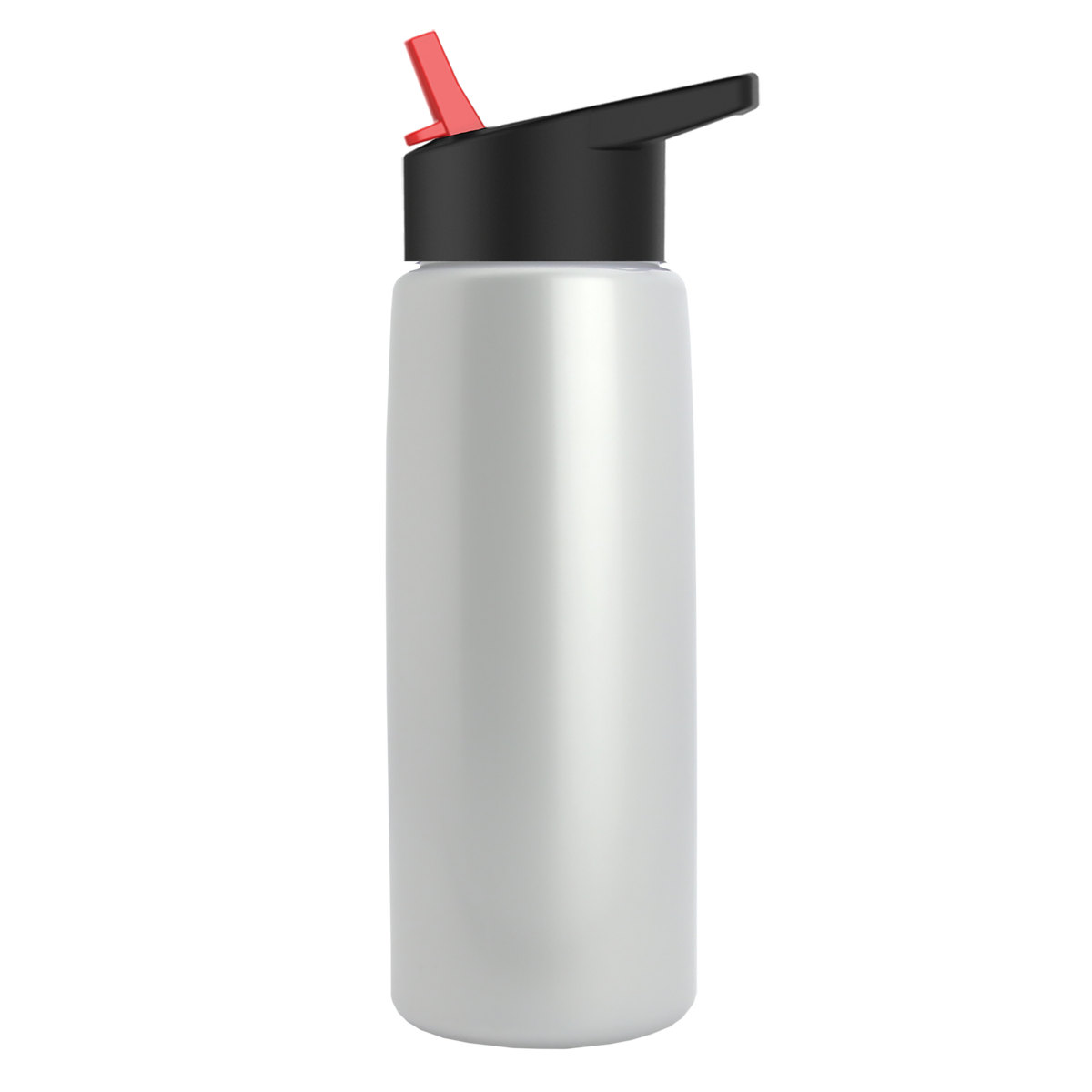Custom logo Flair Tritan® Metallike Bottle with Flip-Straw Lid - 26 oz.
