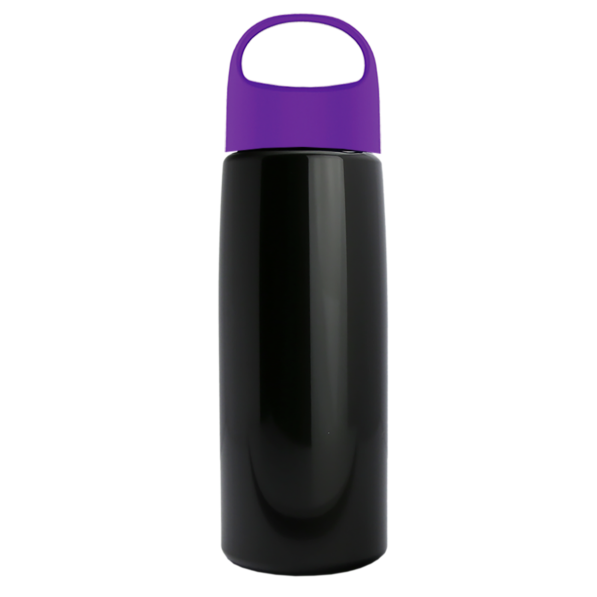 Custom logo Flair Tritan® Metallike Bottle with Oval Crest Lid - 26 oz.