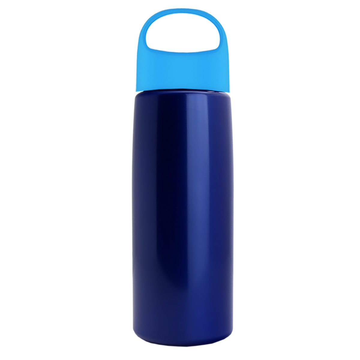 Custom logo Flair Tritan® Metallike Bottle with Oval Crest Lid - 26 oz.