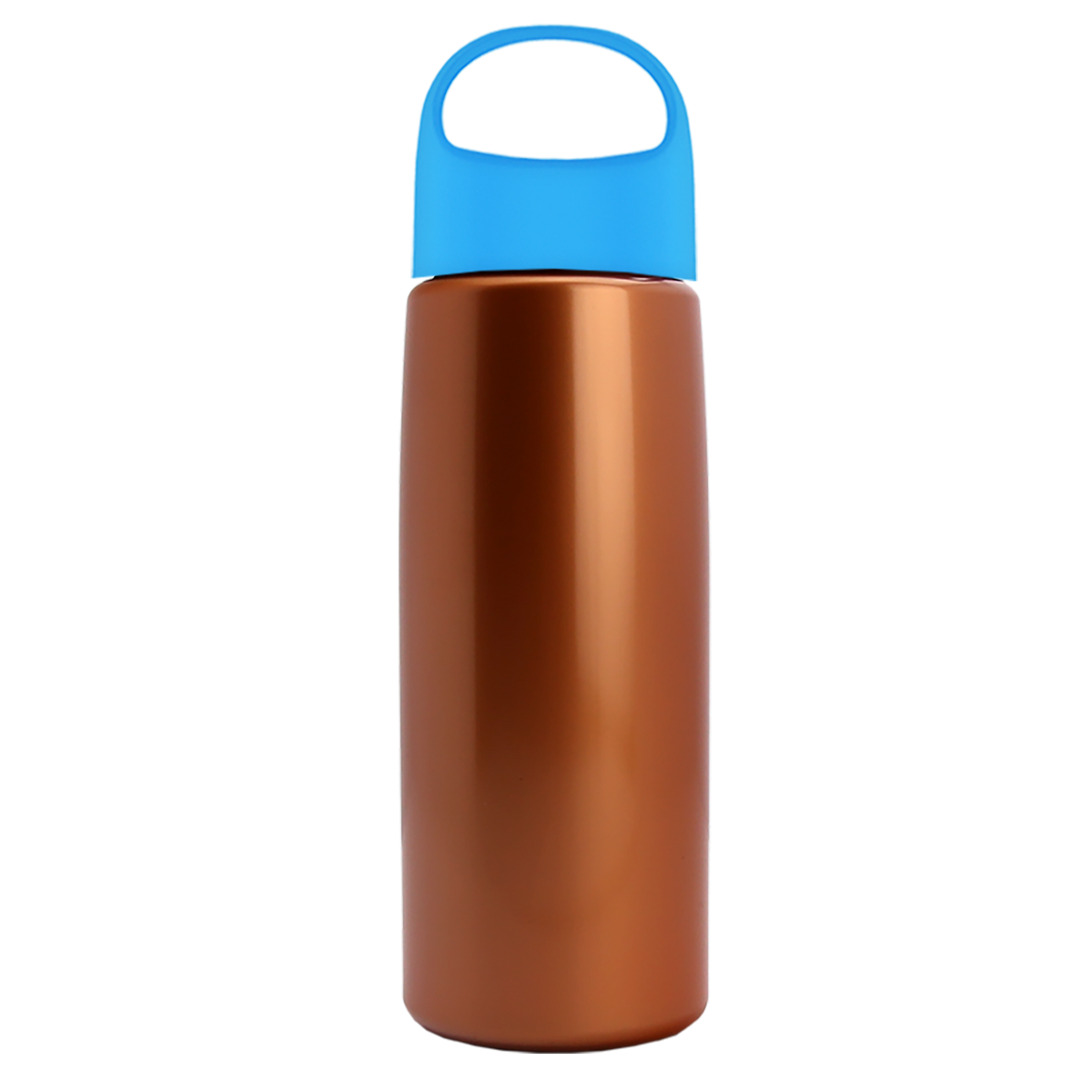 Custom logo Flair Tritan® Metallike Bottle with Oval Crest Lid - 26 oz.