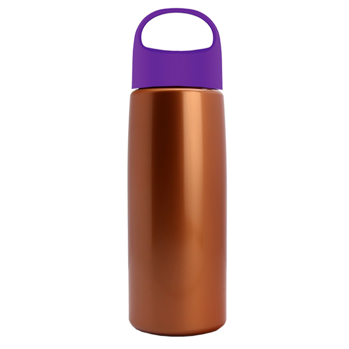 Custom logo Flair Tritan® Metallike Bottle with Oval Crest Lid - 26 oz.
