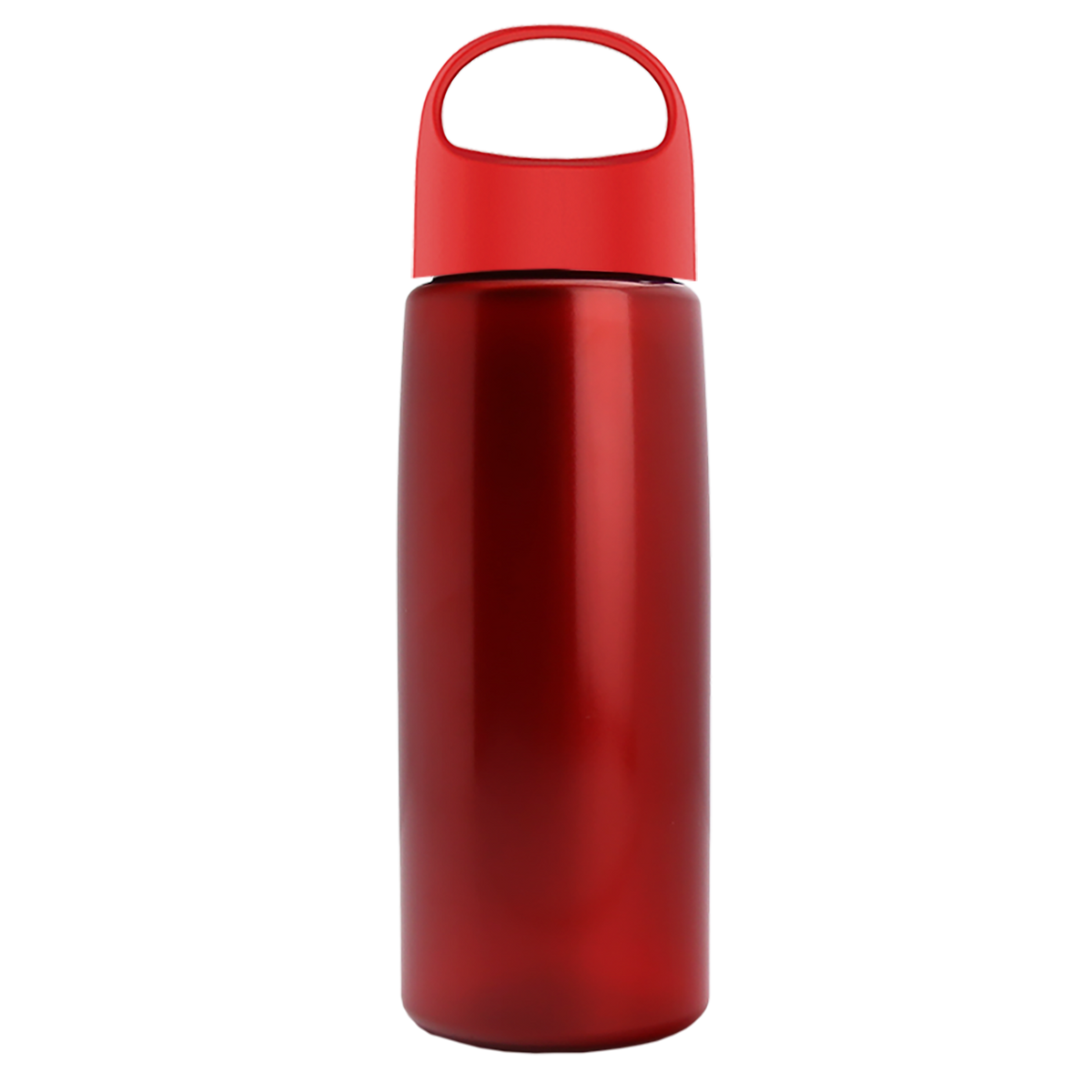 Custom logo Flair Tritan® Metallike Bottle with Oval Crest Lid - 26 oz.
